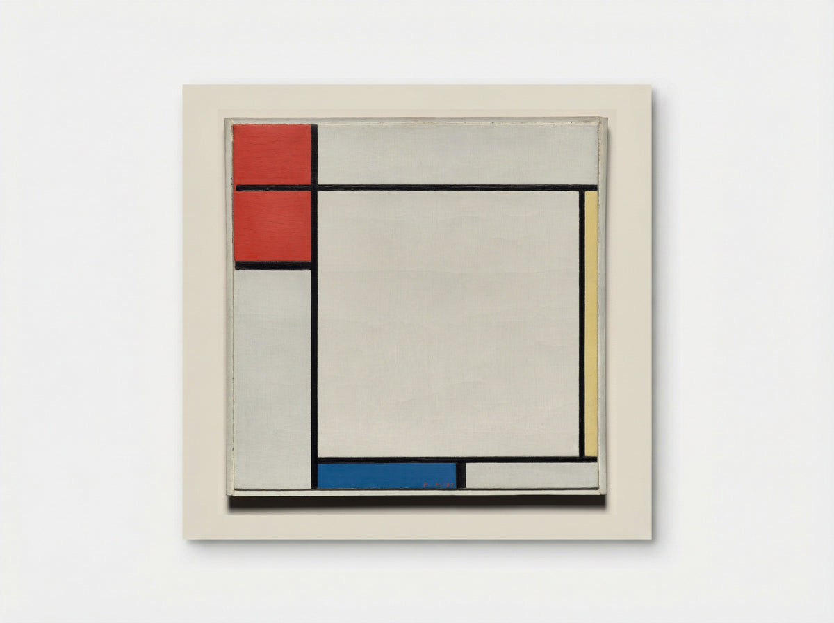 Composition with Red, Yellow, and Blue - Piet Mondrian - Poster