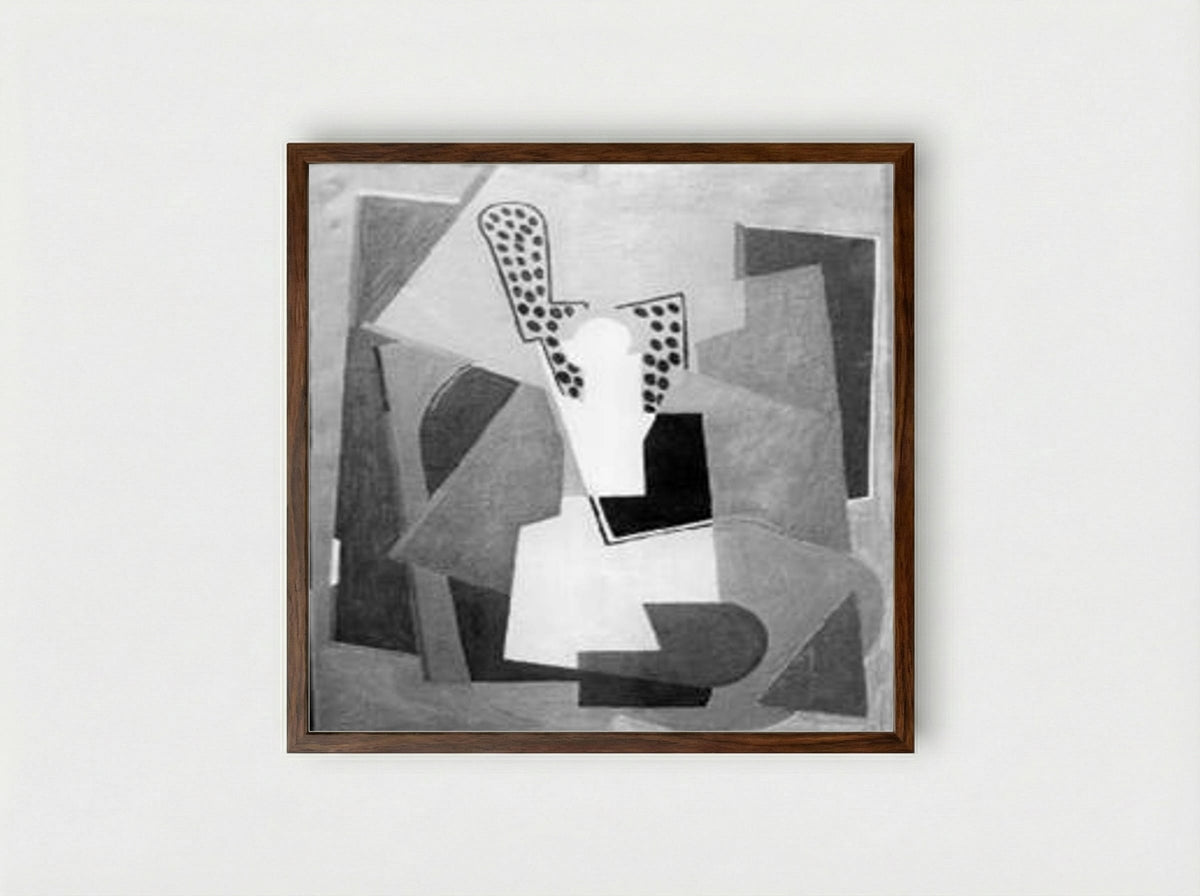 Composition - Albert Gleizes - Framed Print Dark Wood