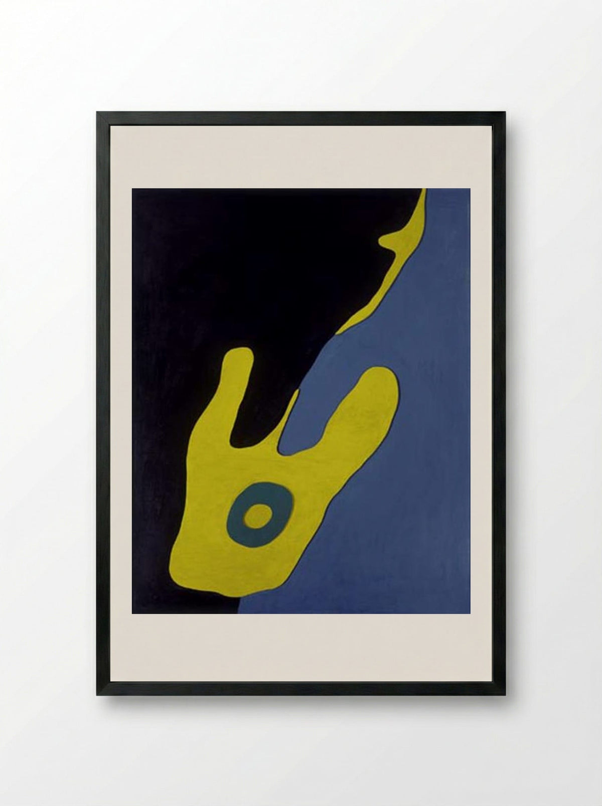 Configuration - Jean Arp - Framed Print Black