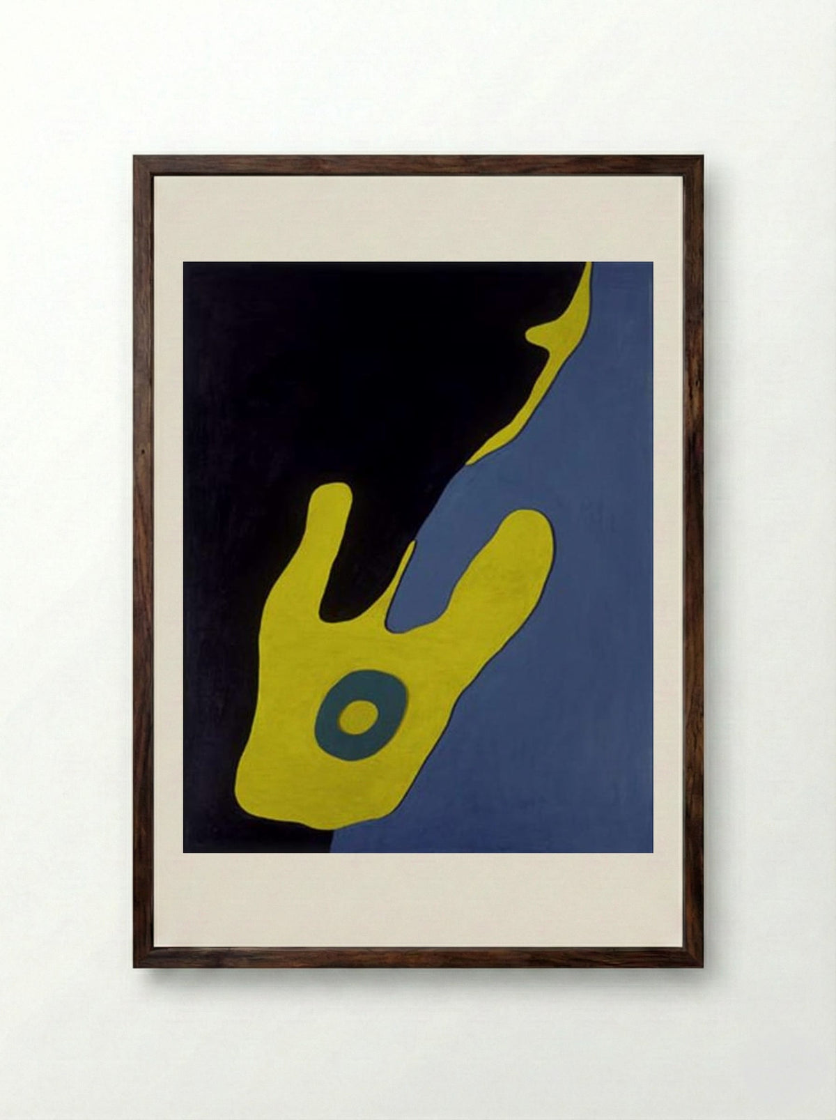 Configuration - Jean Arp - Framed Print Dark Wood