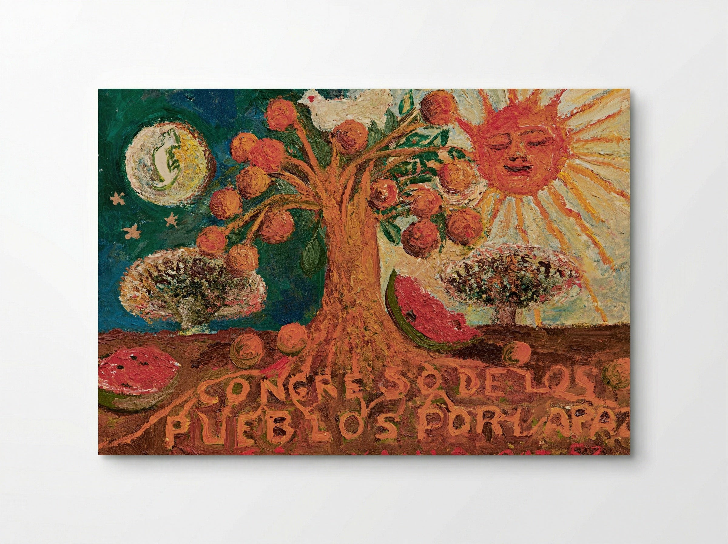 Congress of Peoples for Peace - Frida Kahlo - Poster