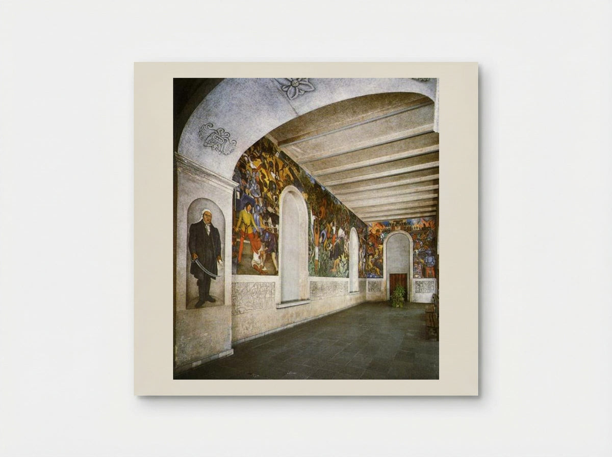 Conquest and Revolution - Diego Rivera - Poster