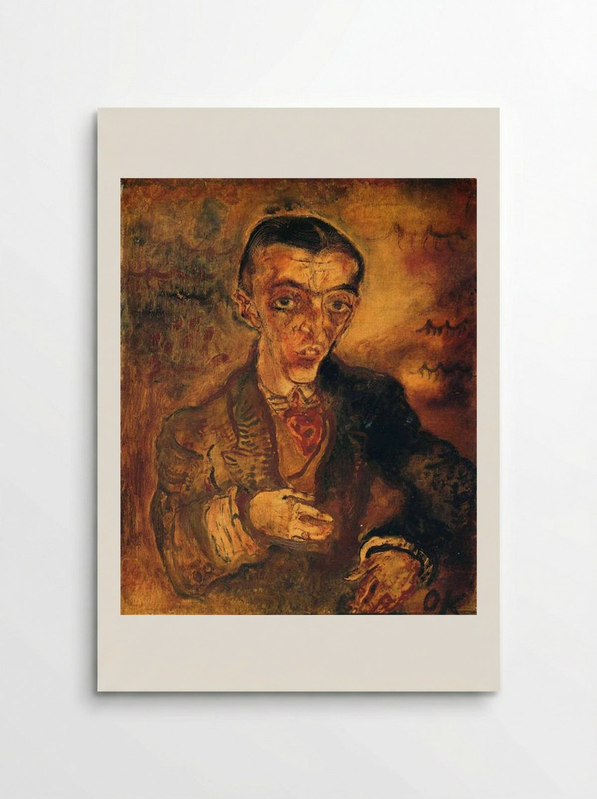 Conte Verona - Oskar Kokoschka - Poster
