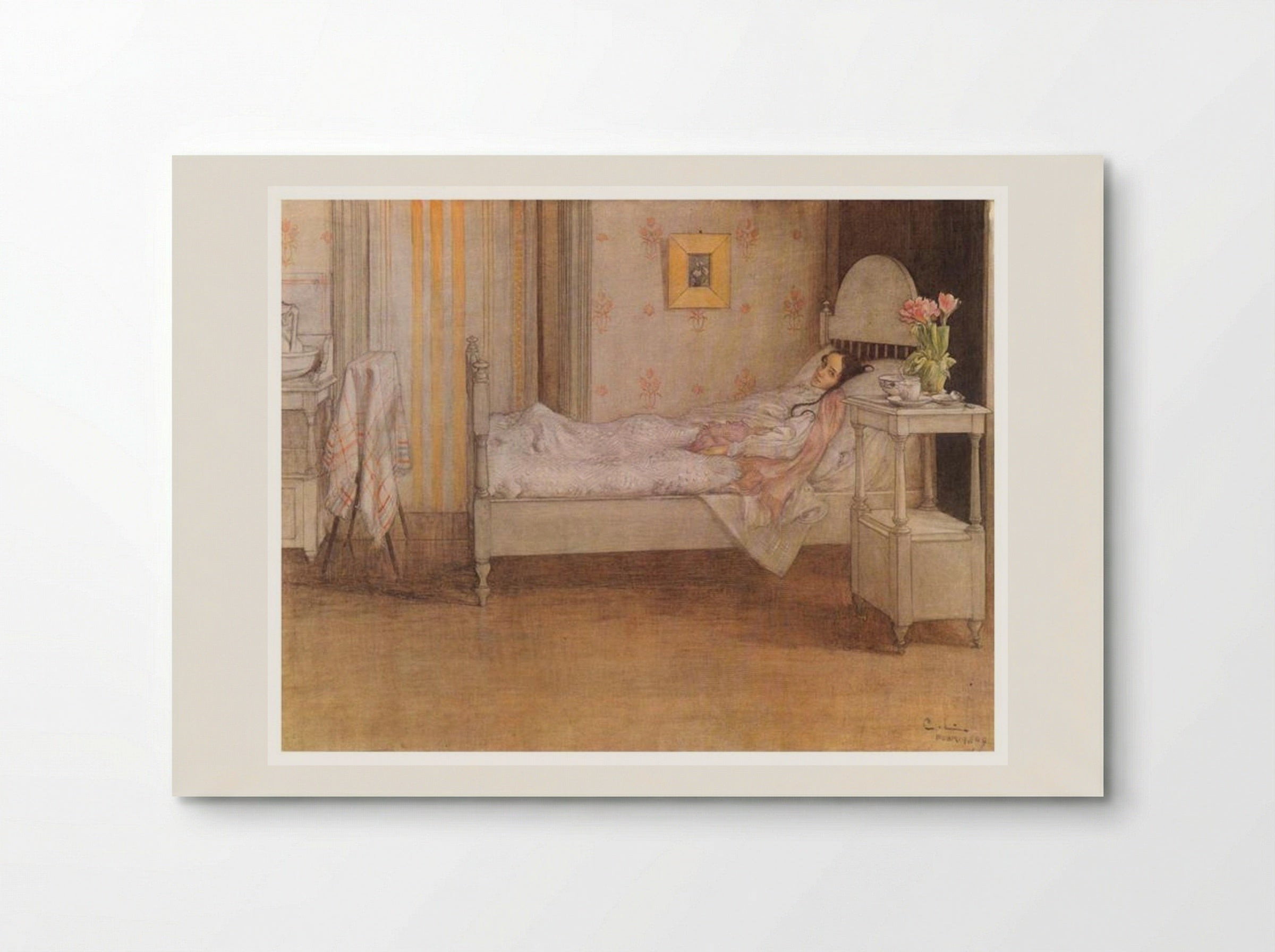 Convalescence - Carl Larsson - Poster