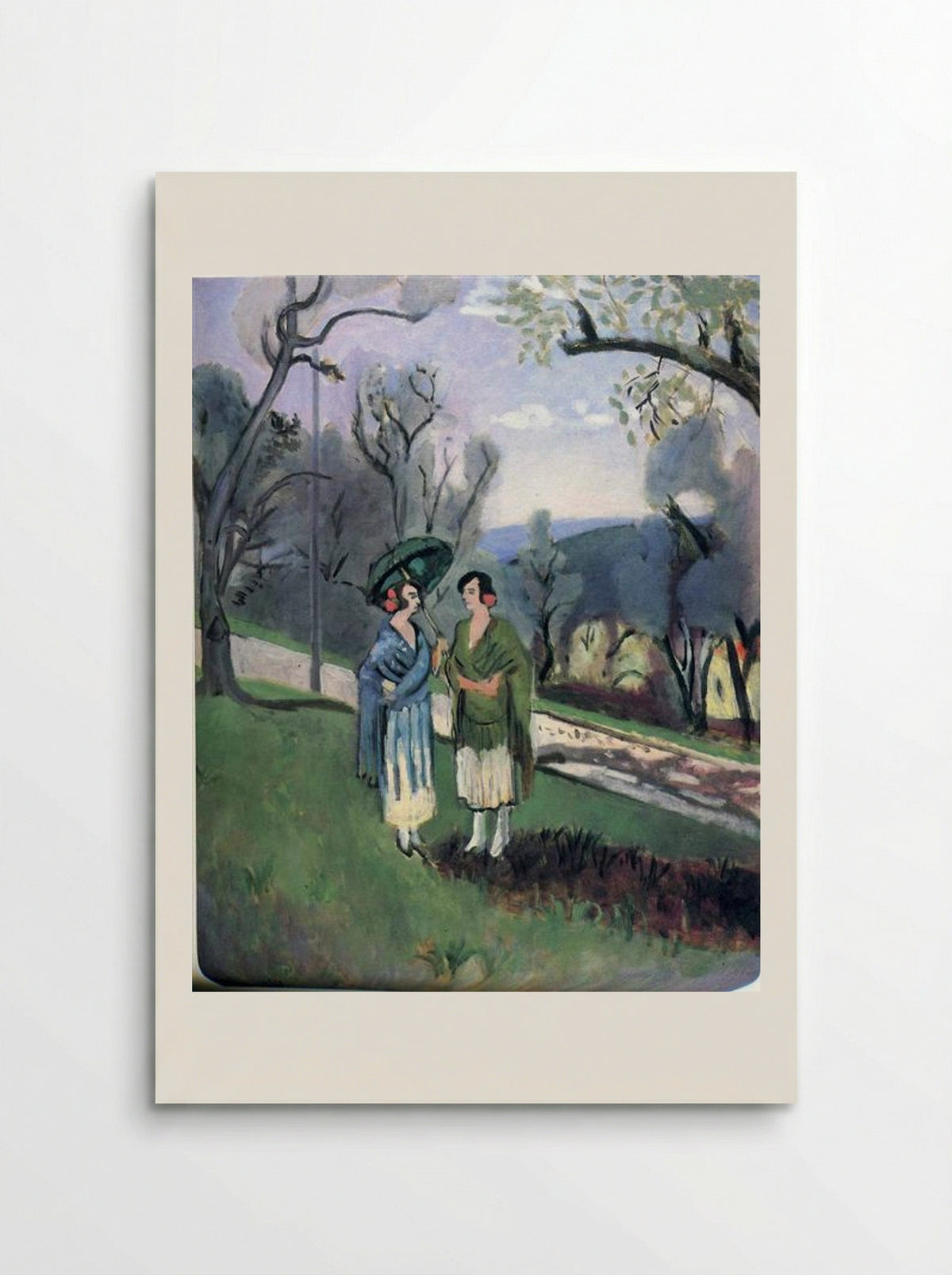 Conversation under the Olive Trees - Henri Matisse - Poster