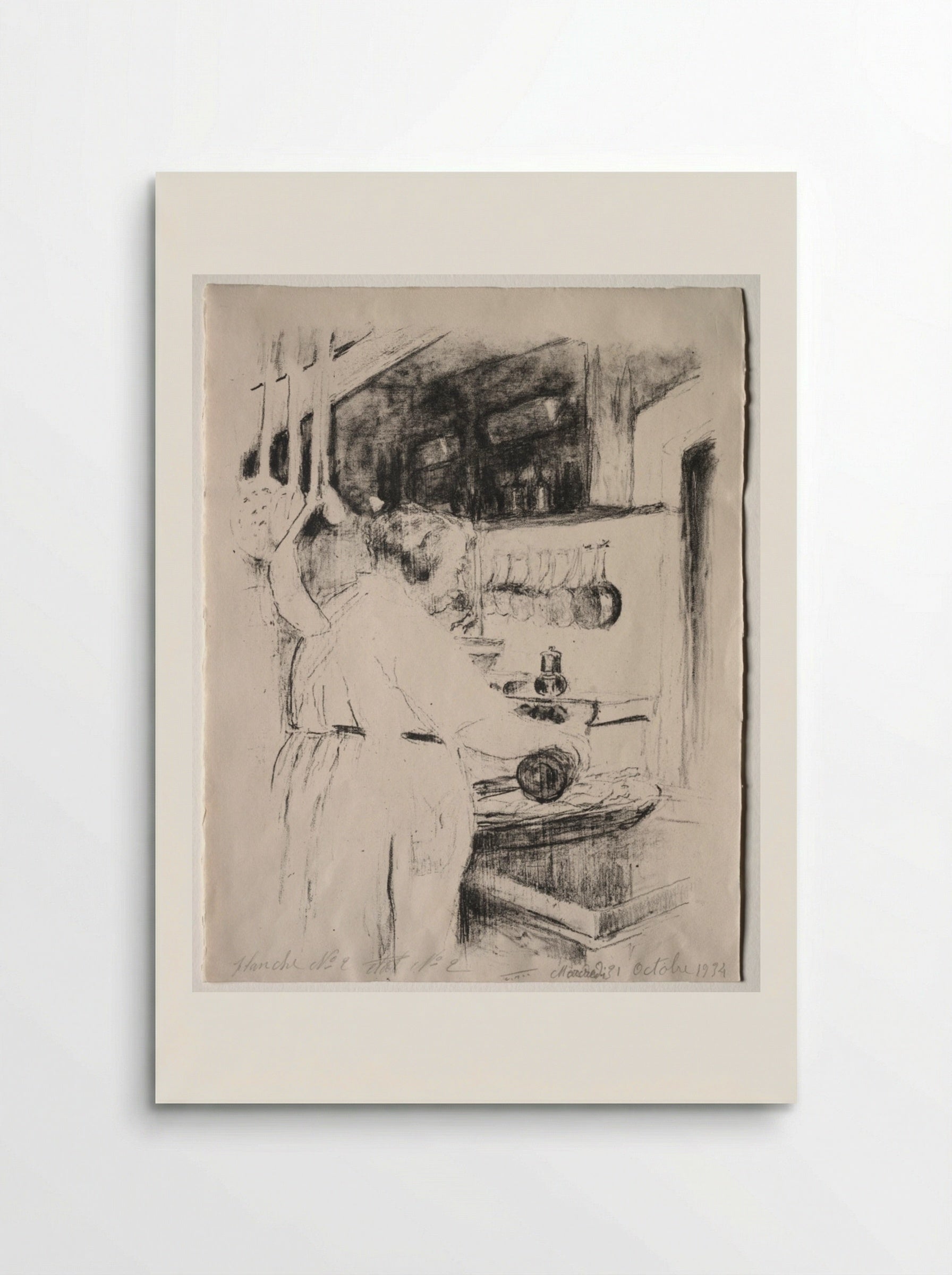 Cooking: The Cook - Édouard Vuillard - Poster