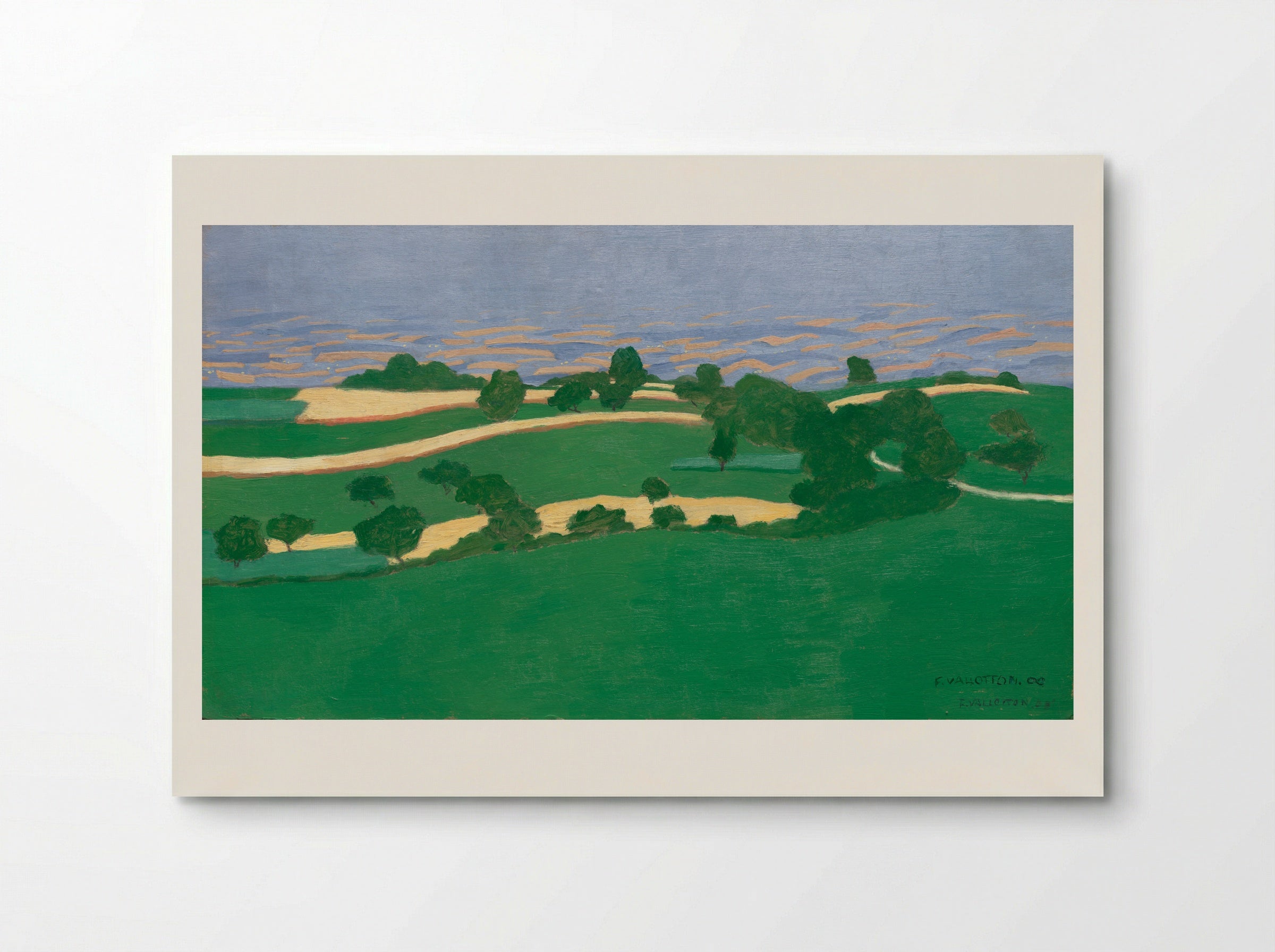 Corn Fields - Félix Vallotton - Poster