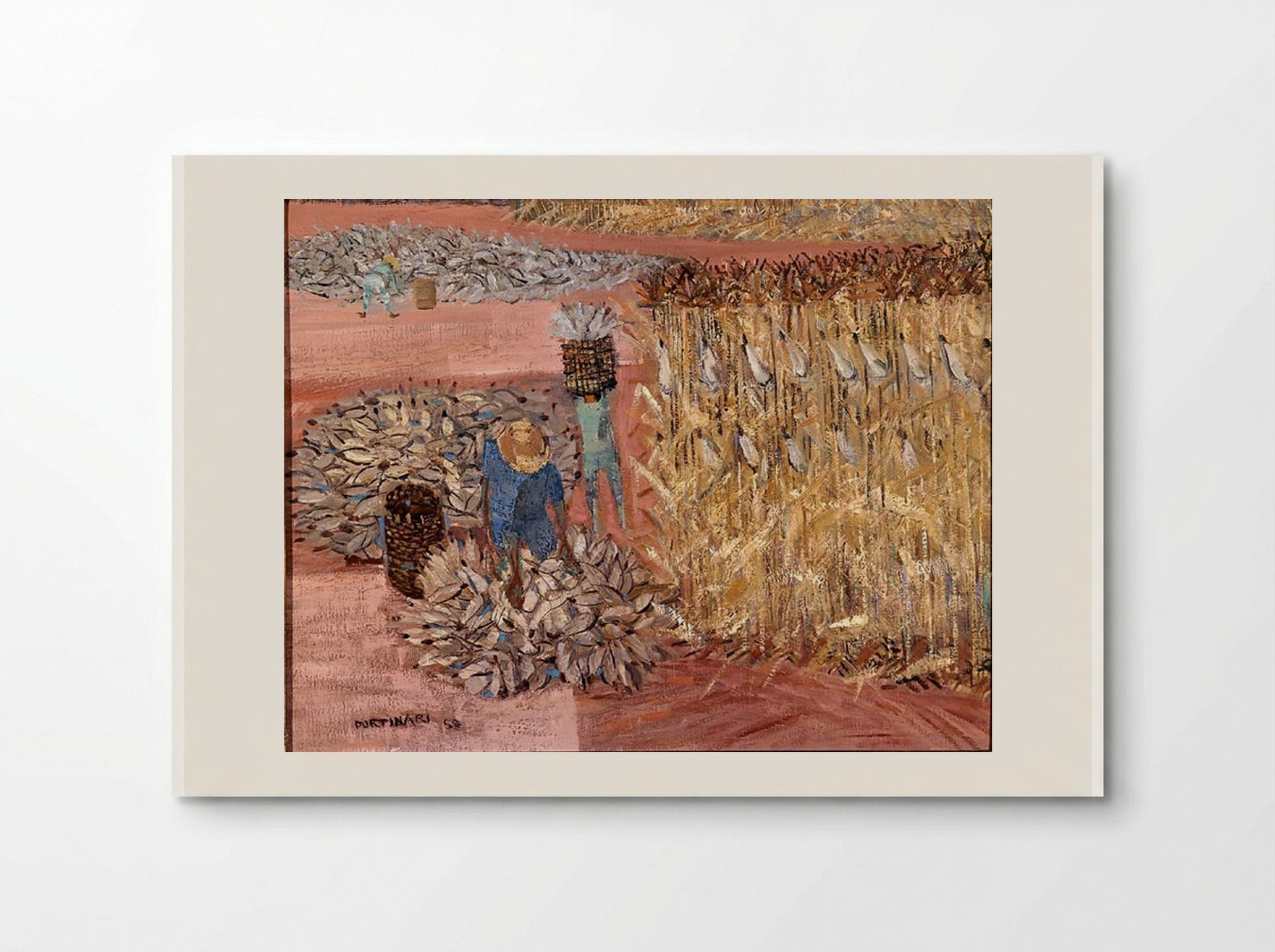 Corn Harvest - Candido Portinari - Poster