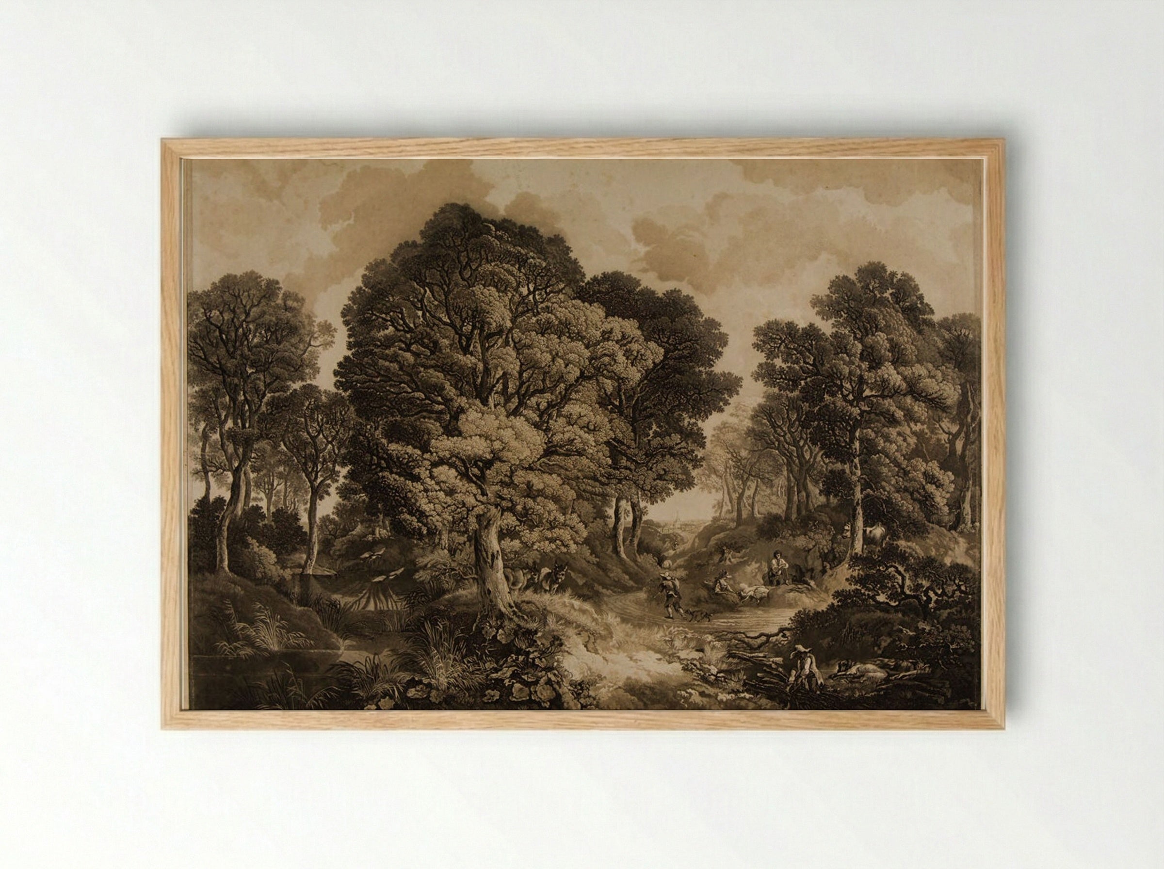 Cornard Wood - Maria Catharina Prestel - Framed Print Wood