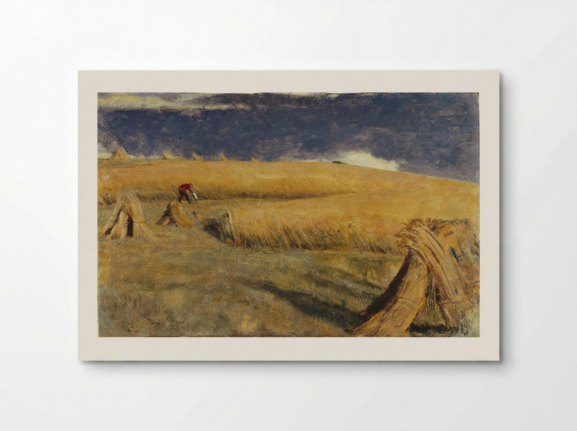 Cornfield at Ewell - William Holman Hunt - Poster