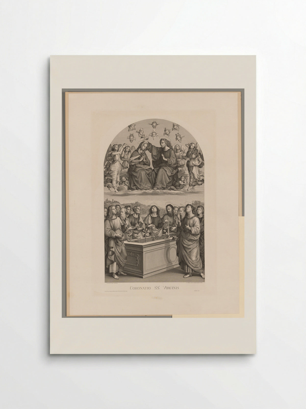 Coronatio S. S. Virginis - Christian Ernst Stölzel - Poster