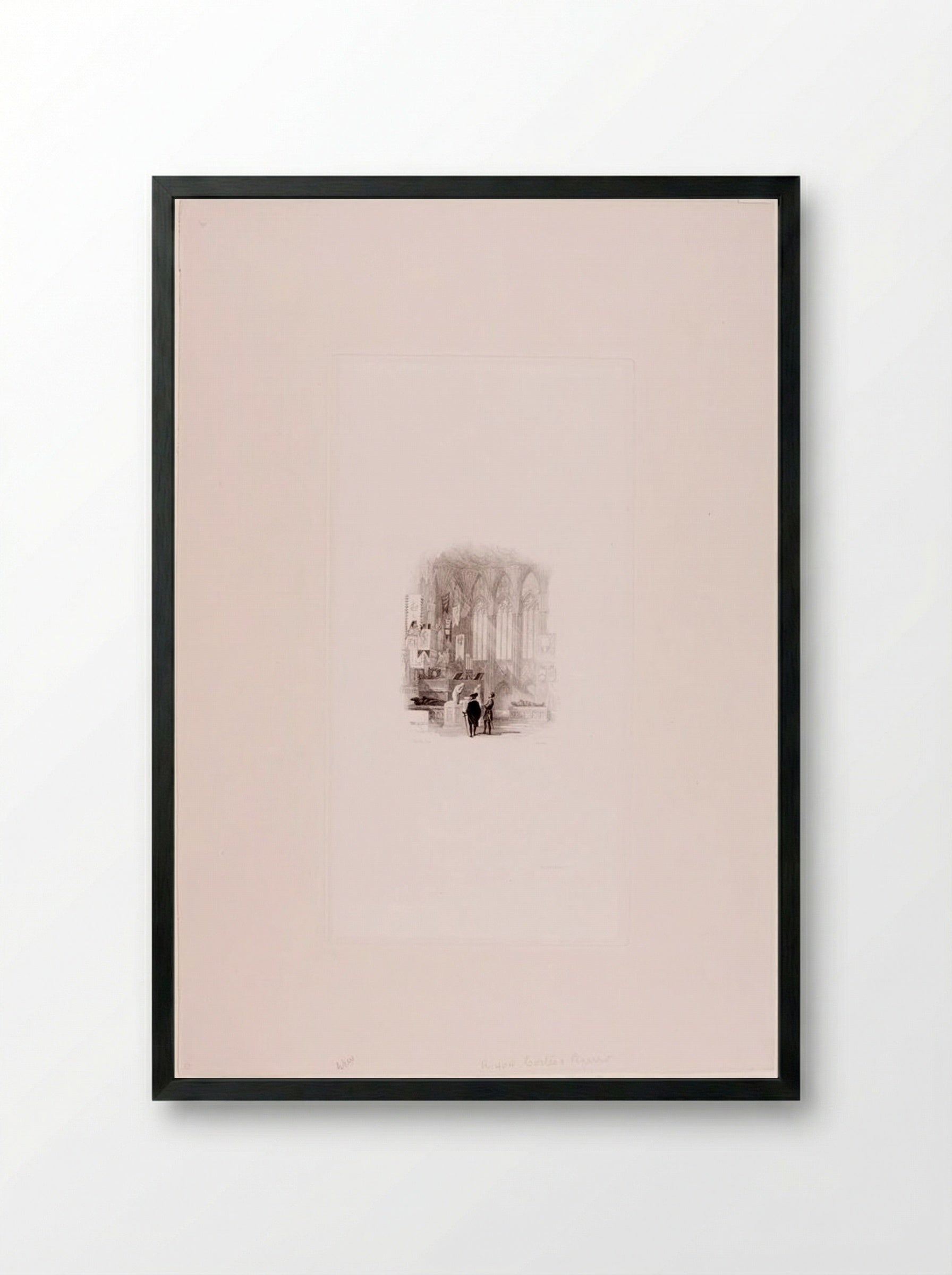 Cortes and Pizarro - Edward Goodall - Framed Print Black