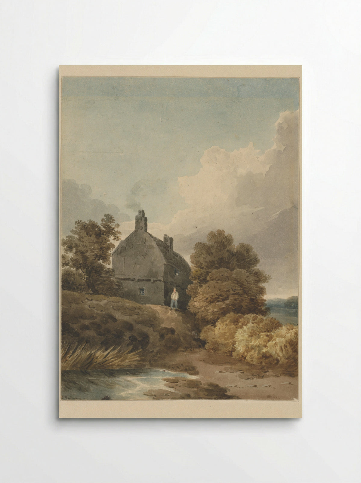 Cottage in Dulwich - J. Hamble - Poster