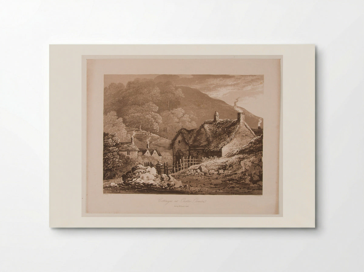 Cottages at Castle-Combe - Thales Fielding - Poster