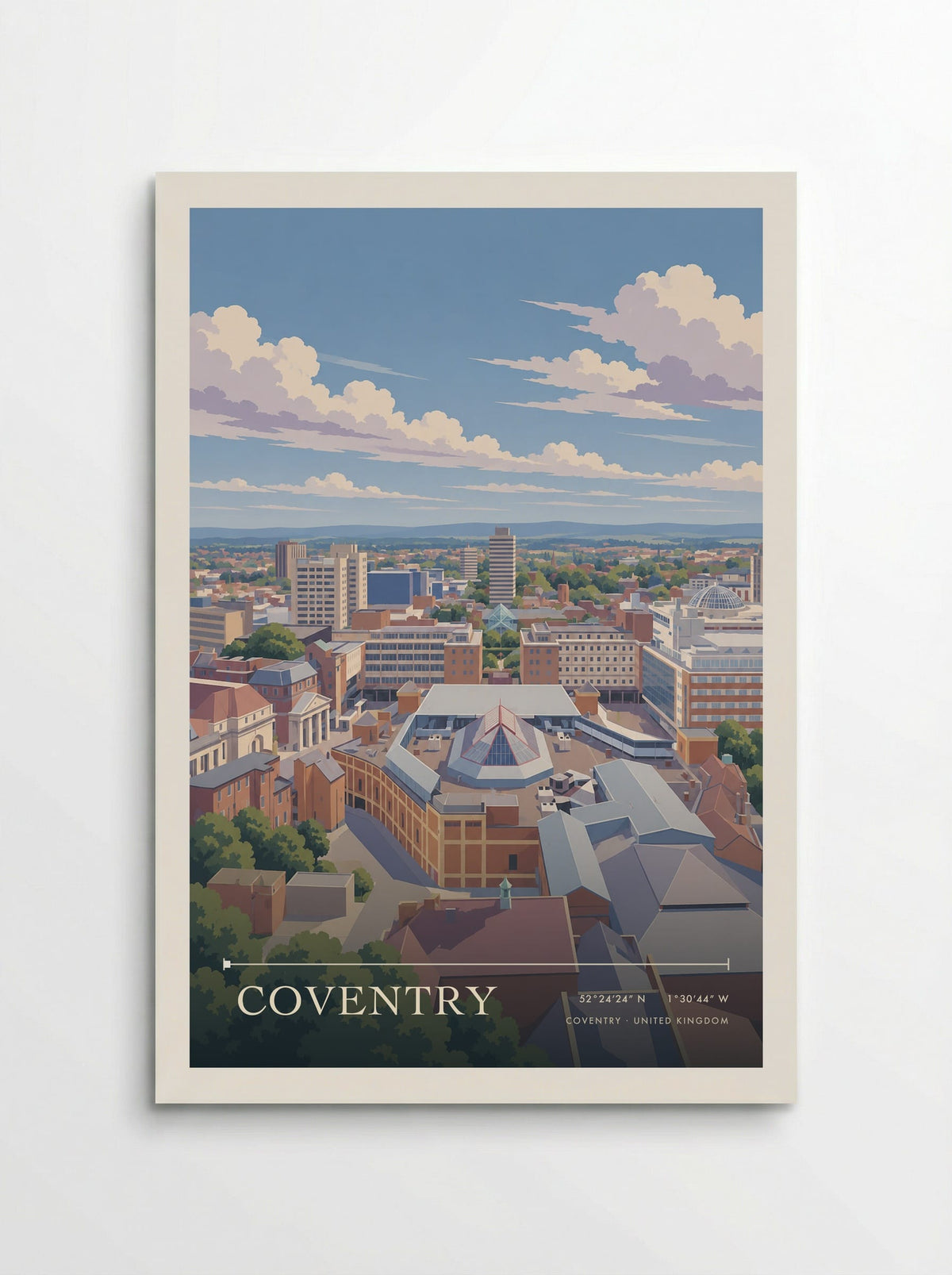 Coventry | Travel Poster - Poster