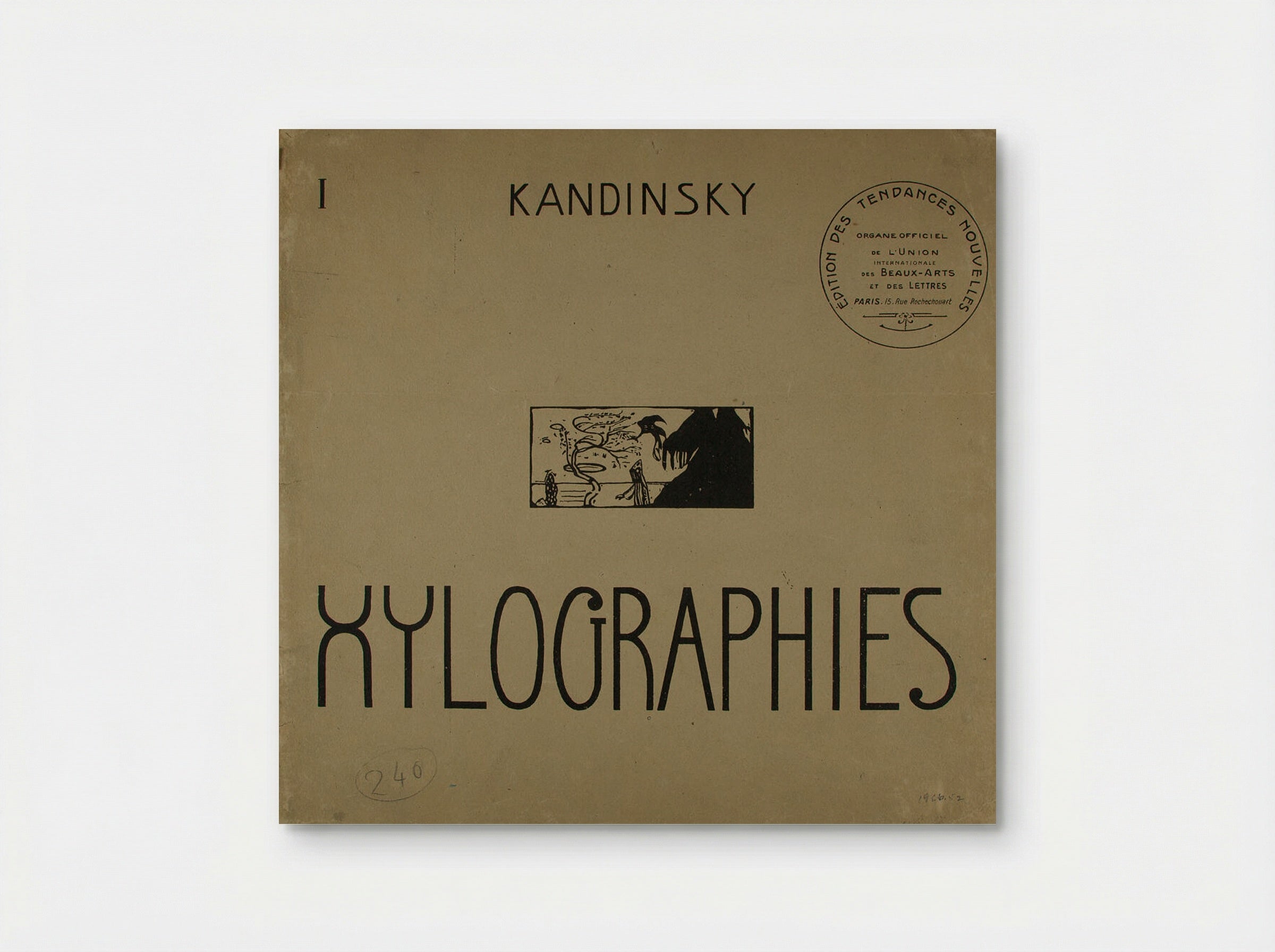 Cover of the portfolio Xylographies - Wassily Kandinsky - Poster