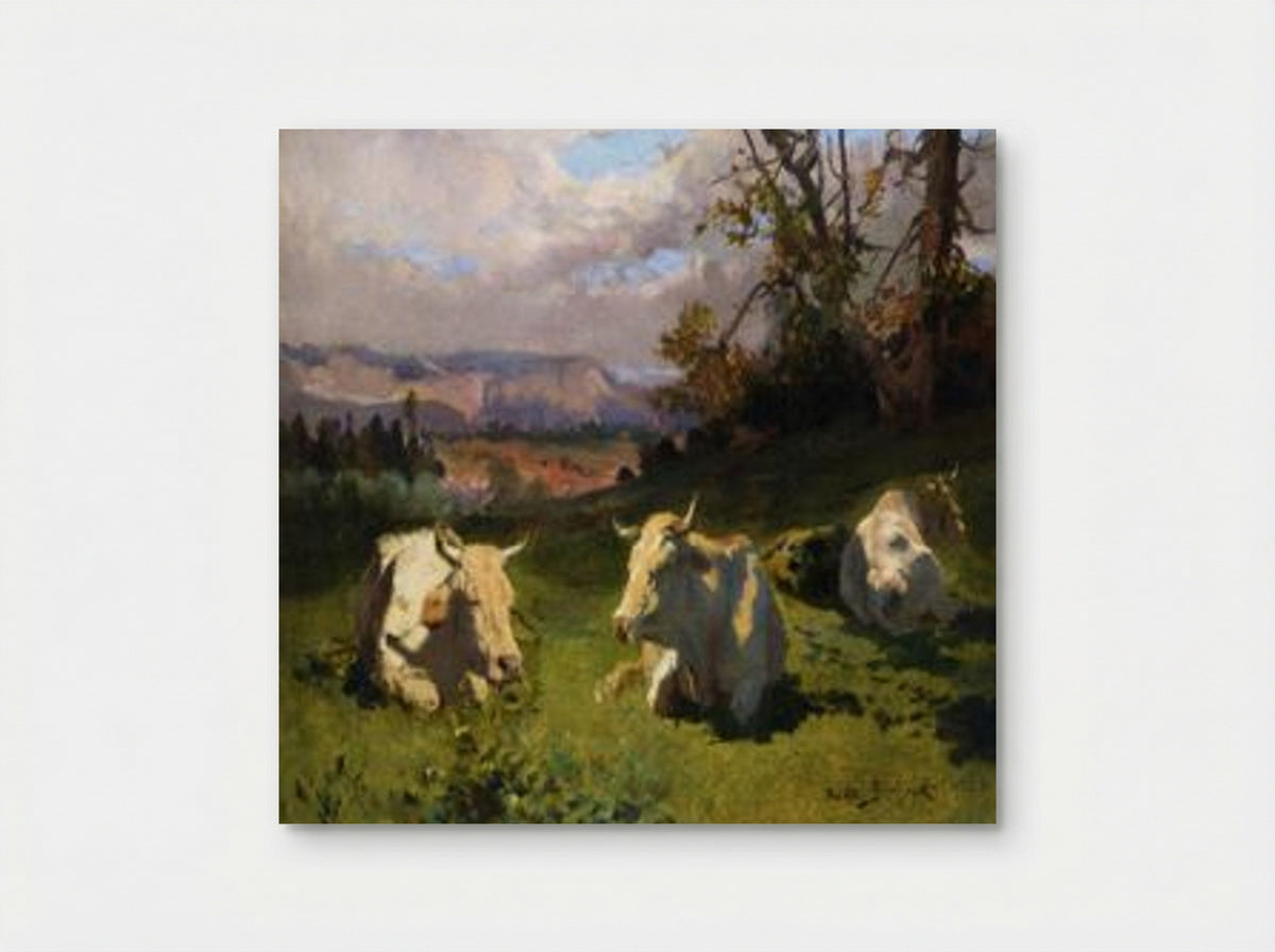Cows Resting - Rosa Bonheur - Poster