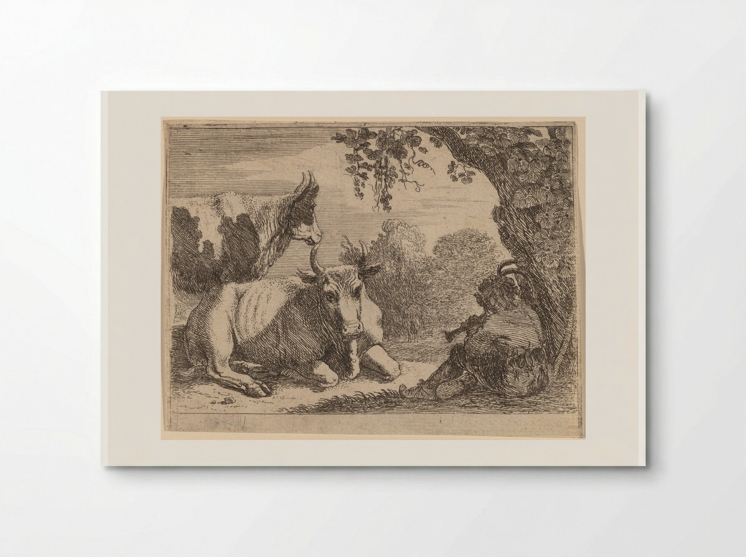 Cows - Herman van Swanevelt - Poster