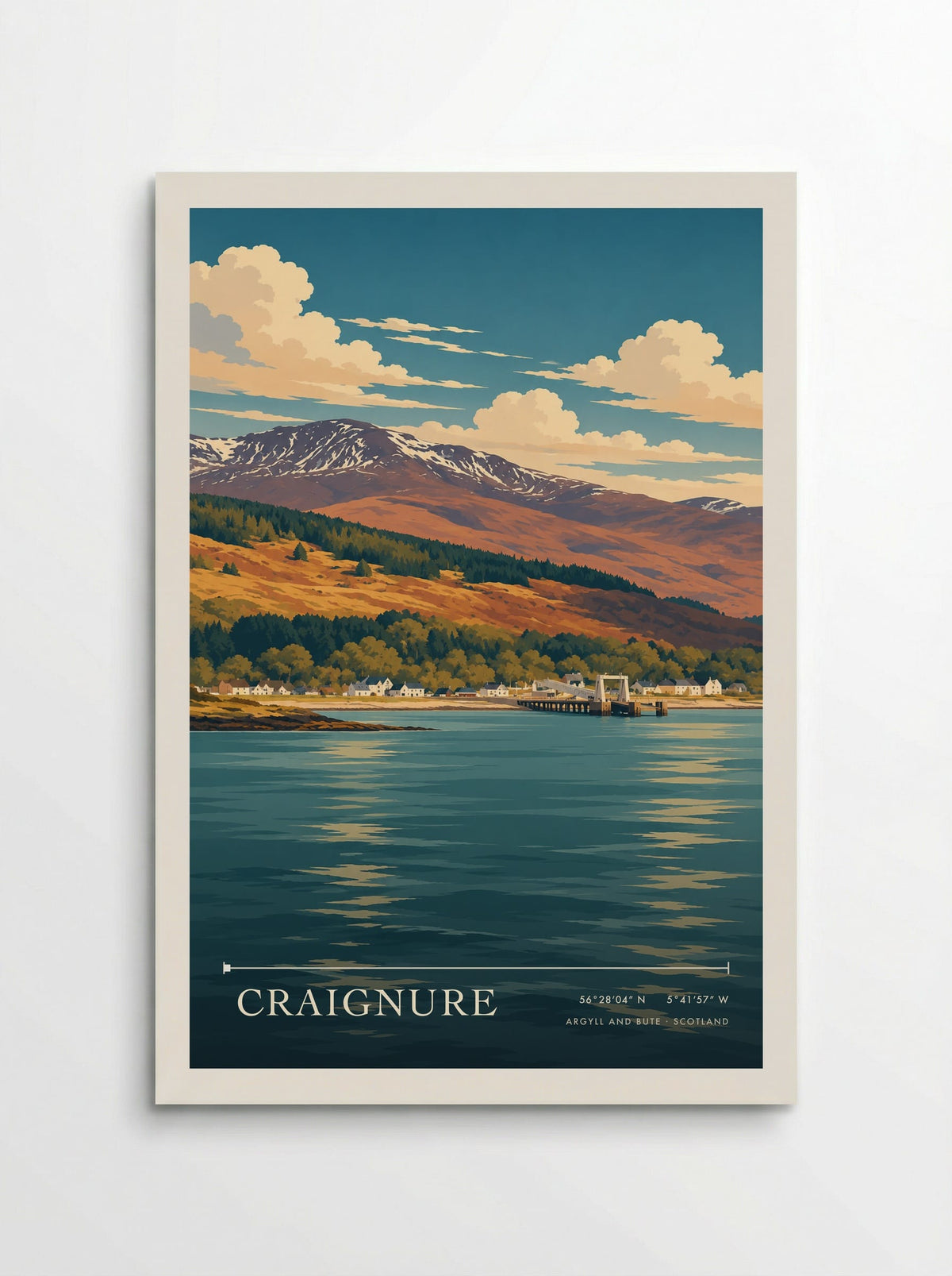 Craignure, Argyll and Bute | Travel Poster - Poster