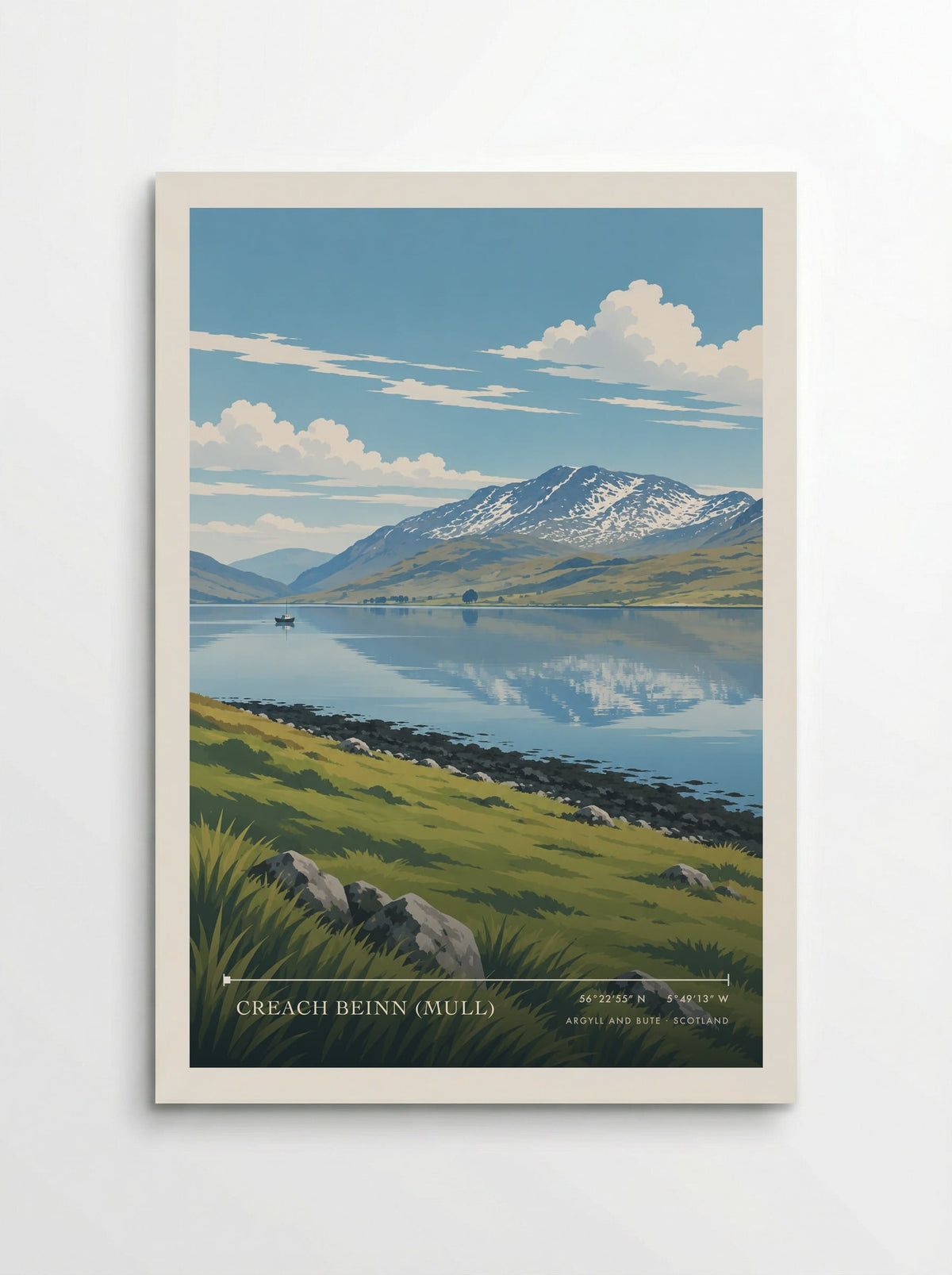 Creach Beinn (Mull), Argyll and Bute | Travel Poster - Poster