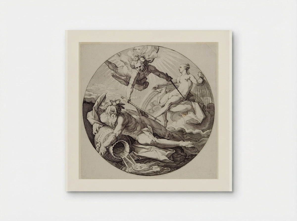 Creation of the World: Day Two - Jan Harmensz. Muller - Poster