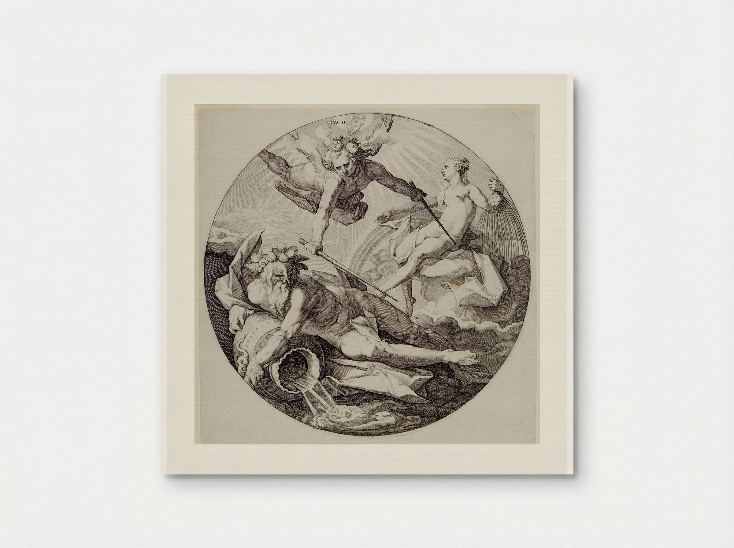 Creation of the World: Day Two - Jan Harmensz. Muller - Poster