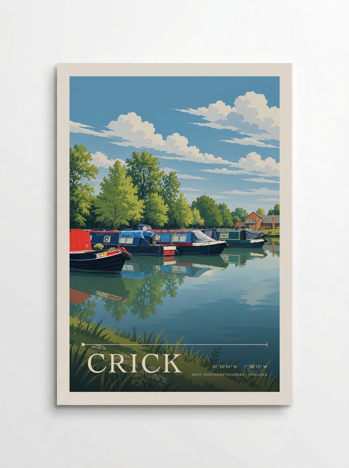 Crick, West Northamptonshire | Travel Poster - Poster