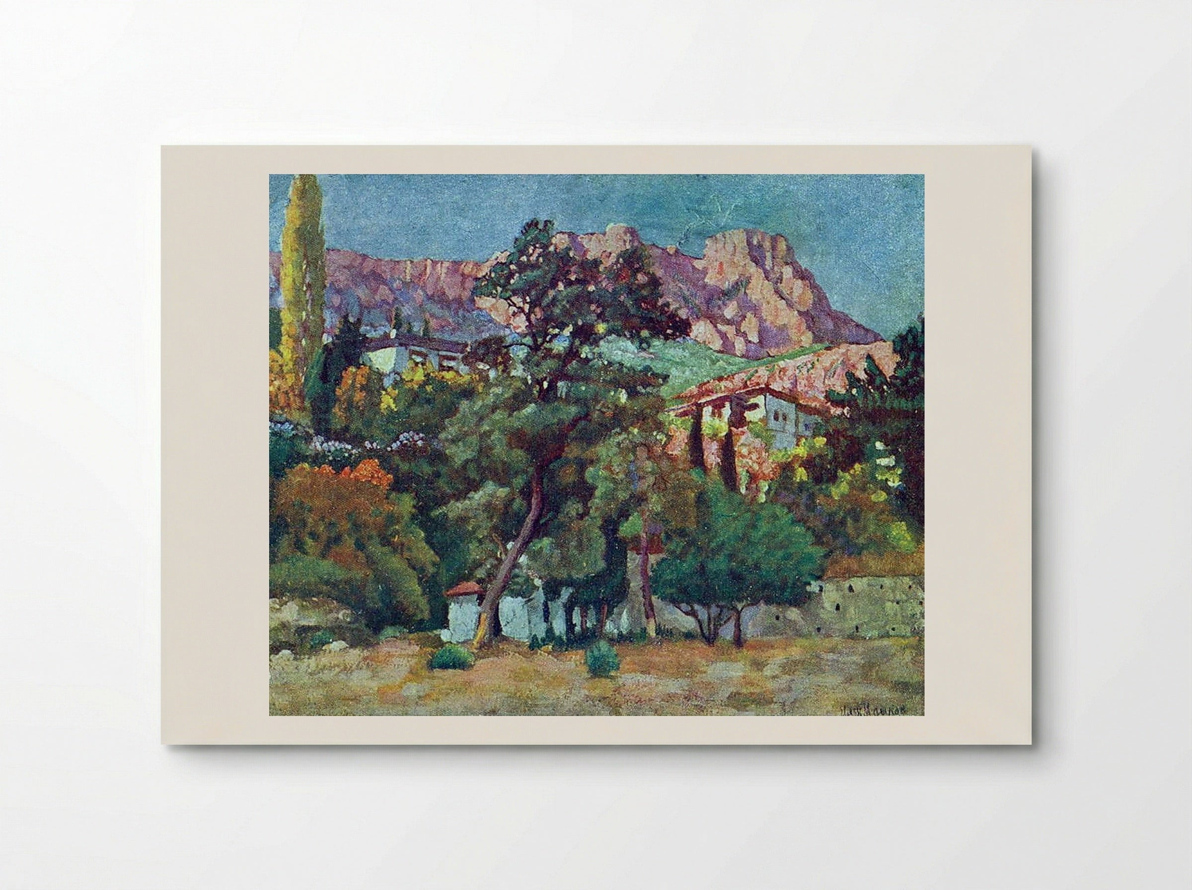 Crimea. Park in Alupka - Ilya Mashkov - Poster