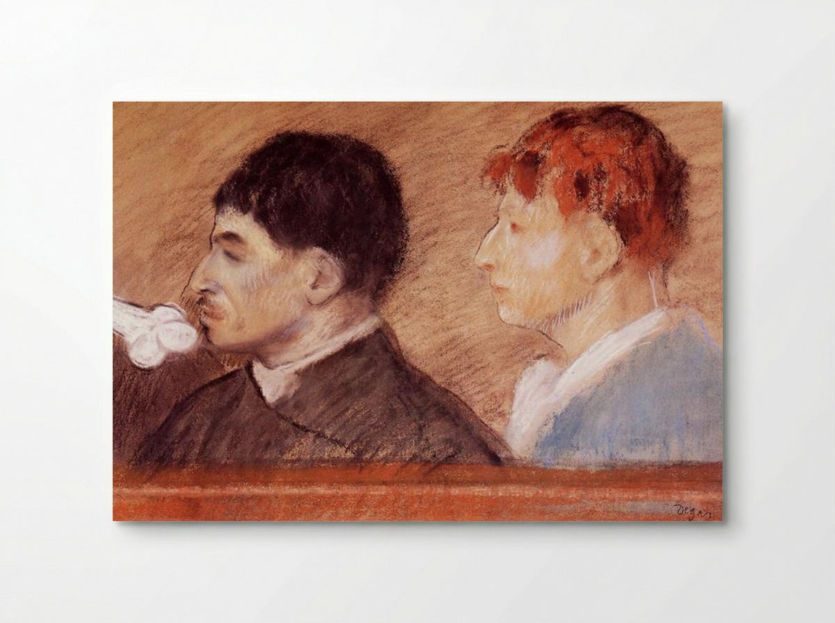 Criminal Physiognomies - Edgar Degas - Poster