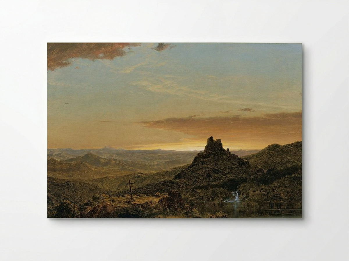 Cross in the Wilderness - Frederic Edwin Church - Poster