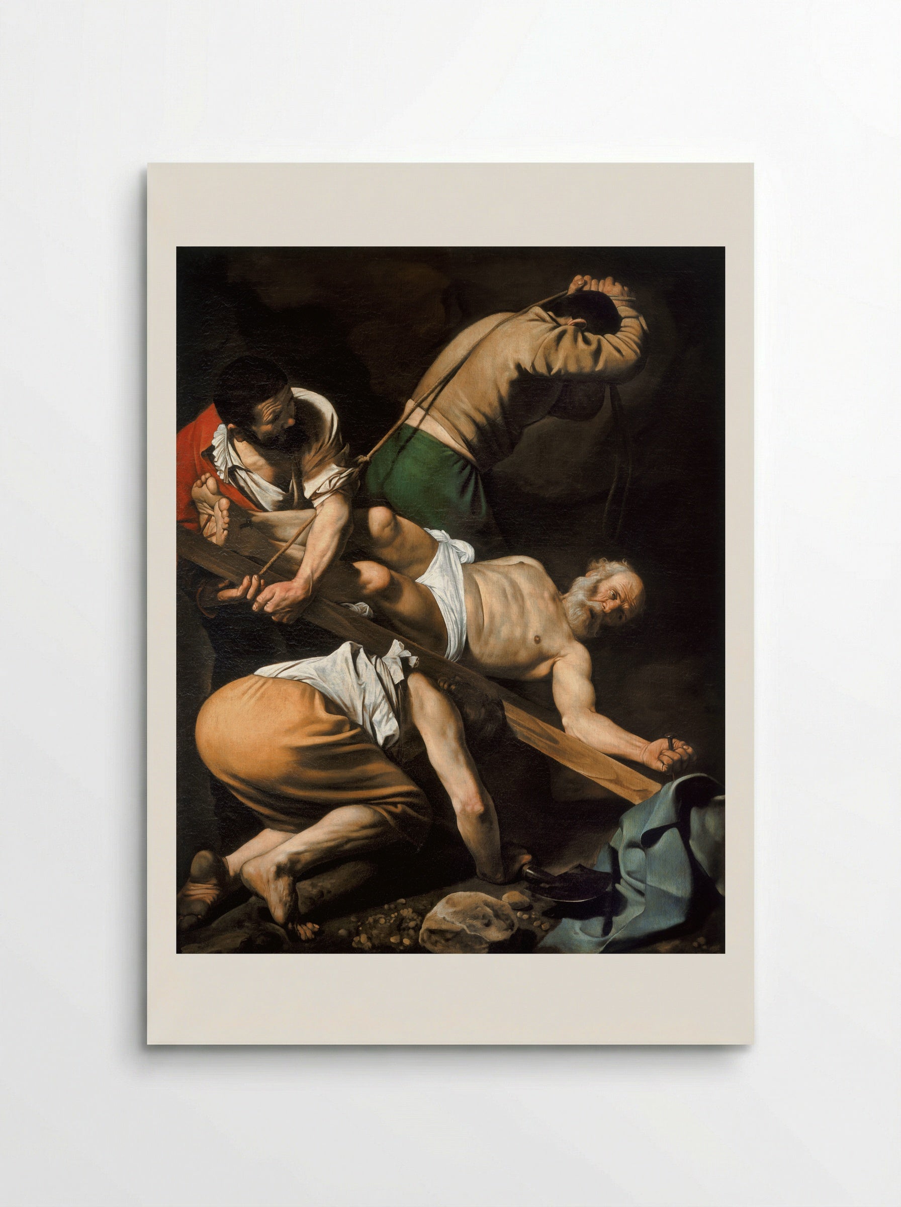 Crucifixion of Saint Peter - Caravaggio - Poster