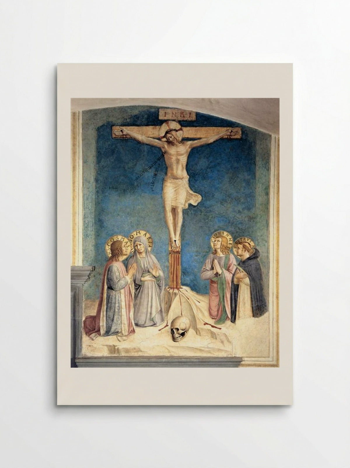Crucifixion with the Virgin and Sts. Cosmas, John the Evangelist and Peter Martyr - Fra Angelico - Poster