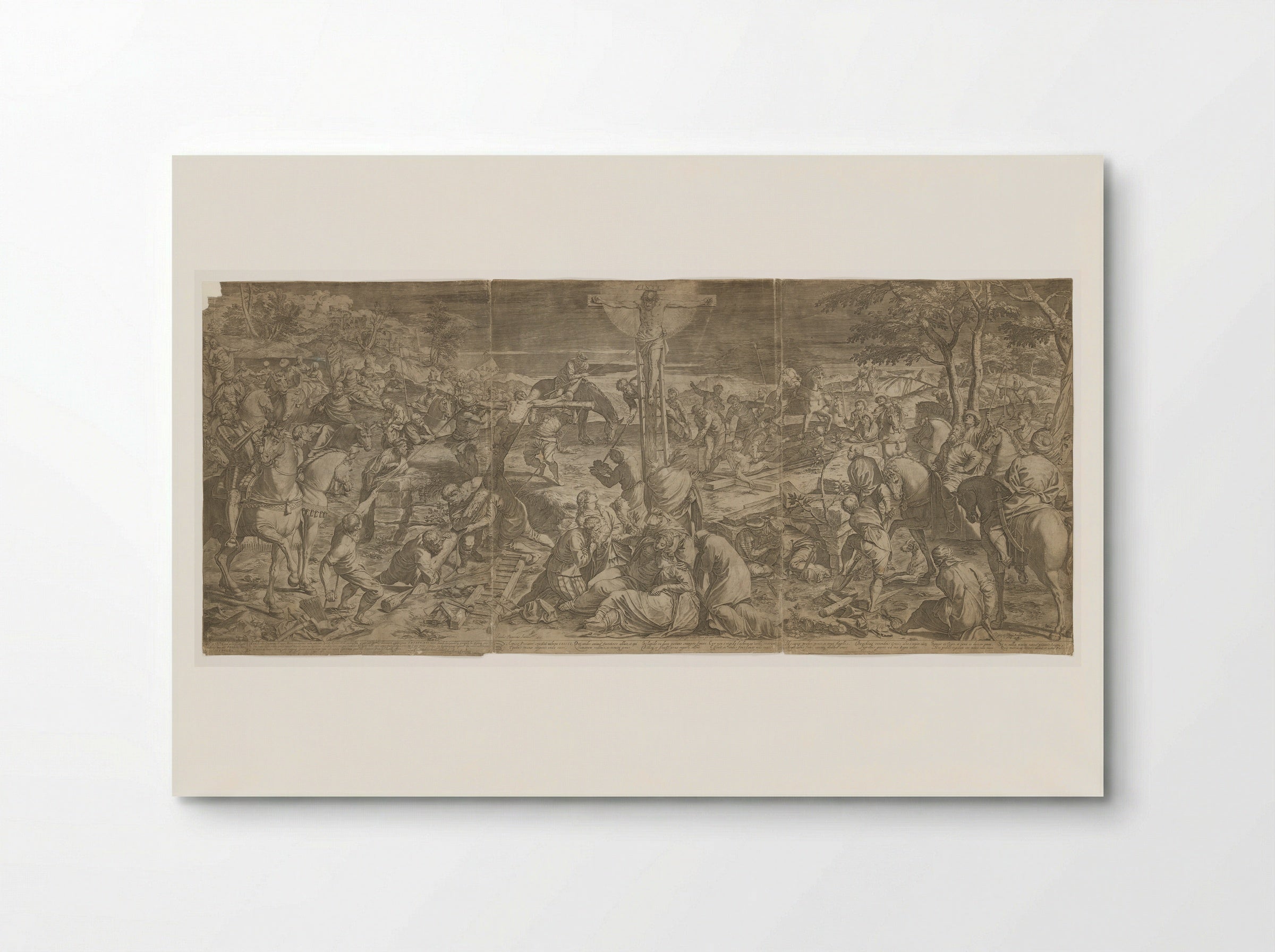 Crucifixion - Agostino Carracci - Poster