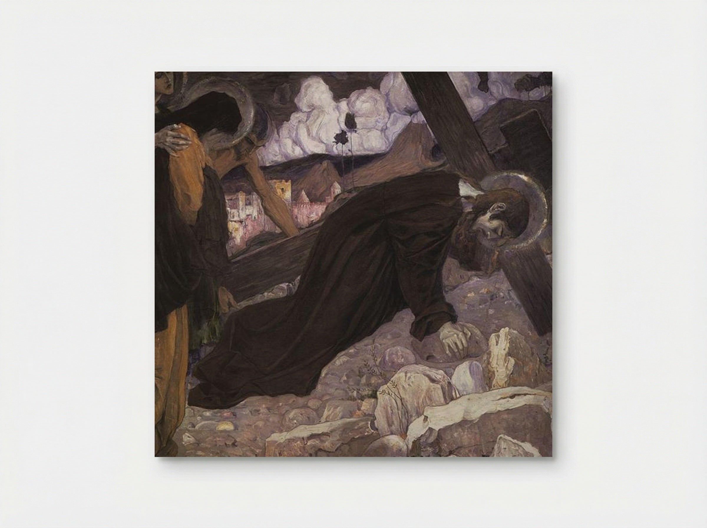 Crucifixion - Mikhail Nesterov - Poster