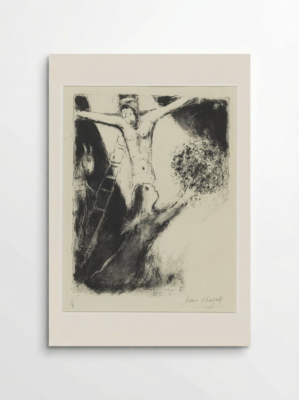 Crucifixion - Marc Chagall - Poster