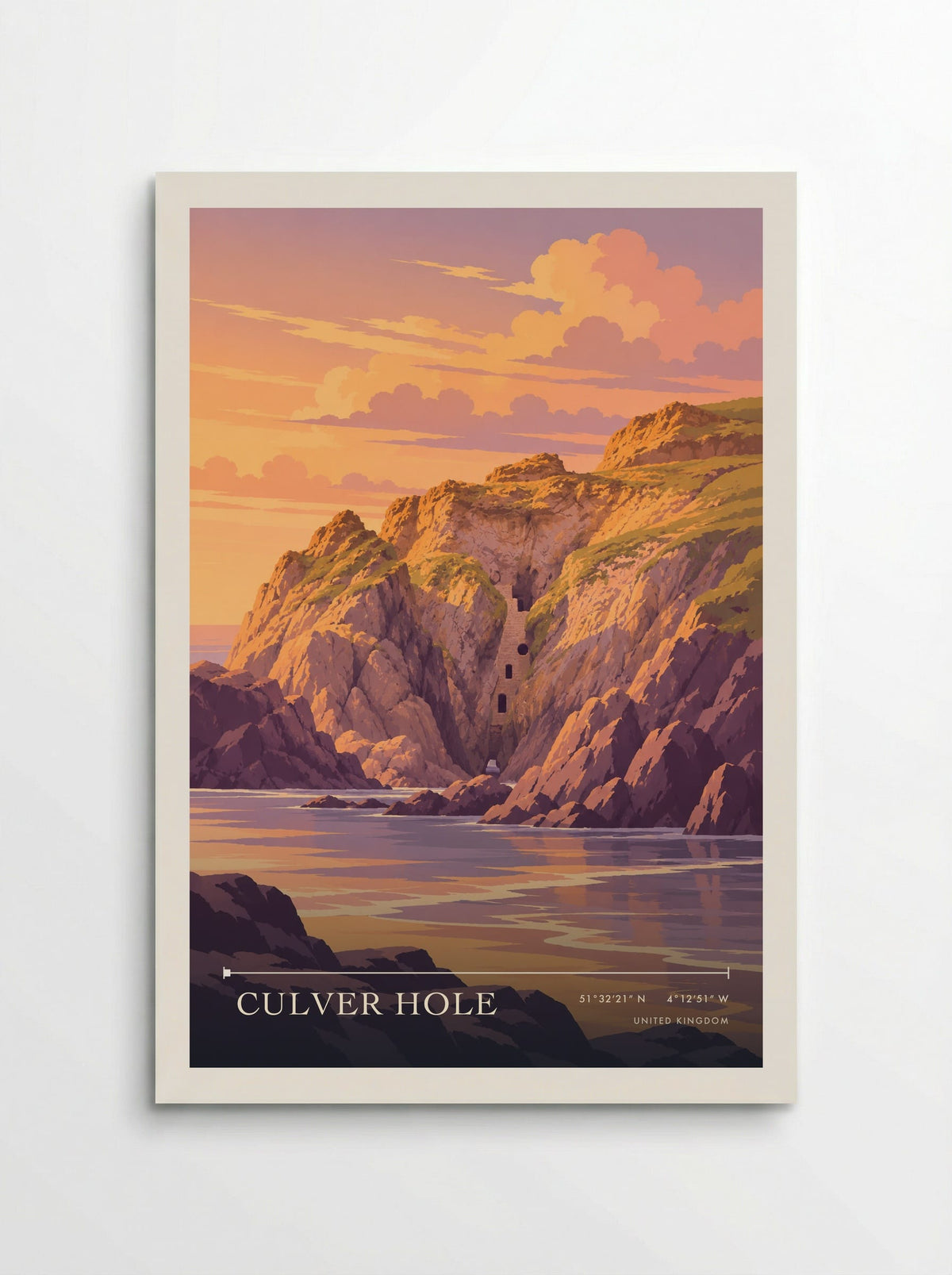 Culver Hole | Travel Poster - Poster