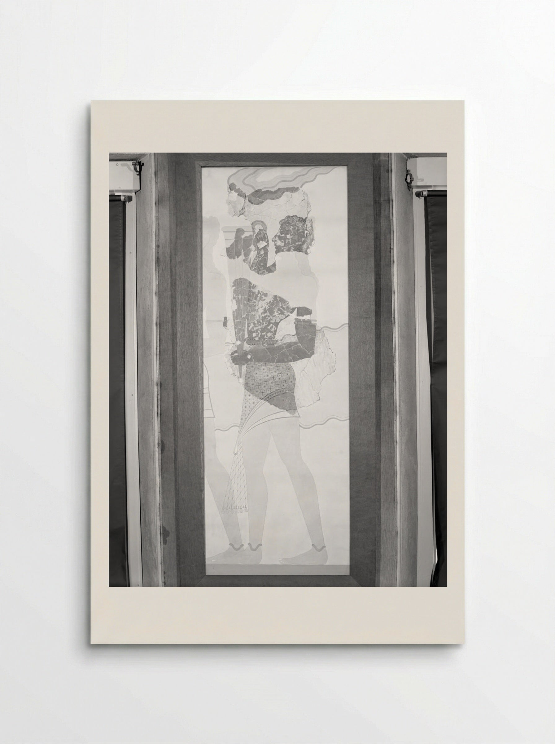Cup Bearer (after a fresco from the Palace of Knossos, Crete) - Fine Art Print - Poster