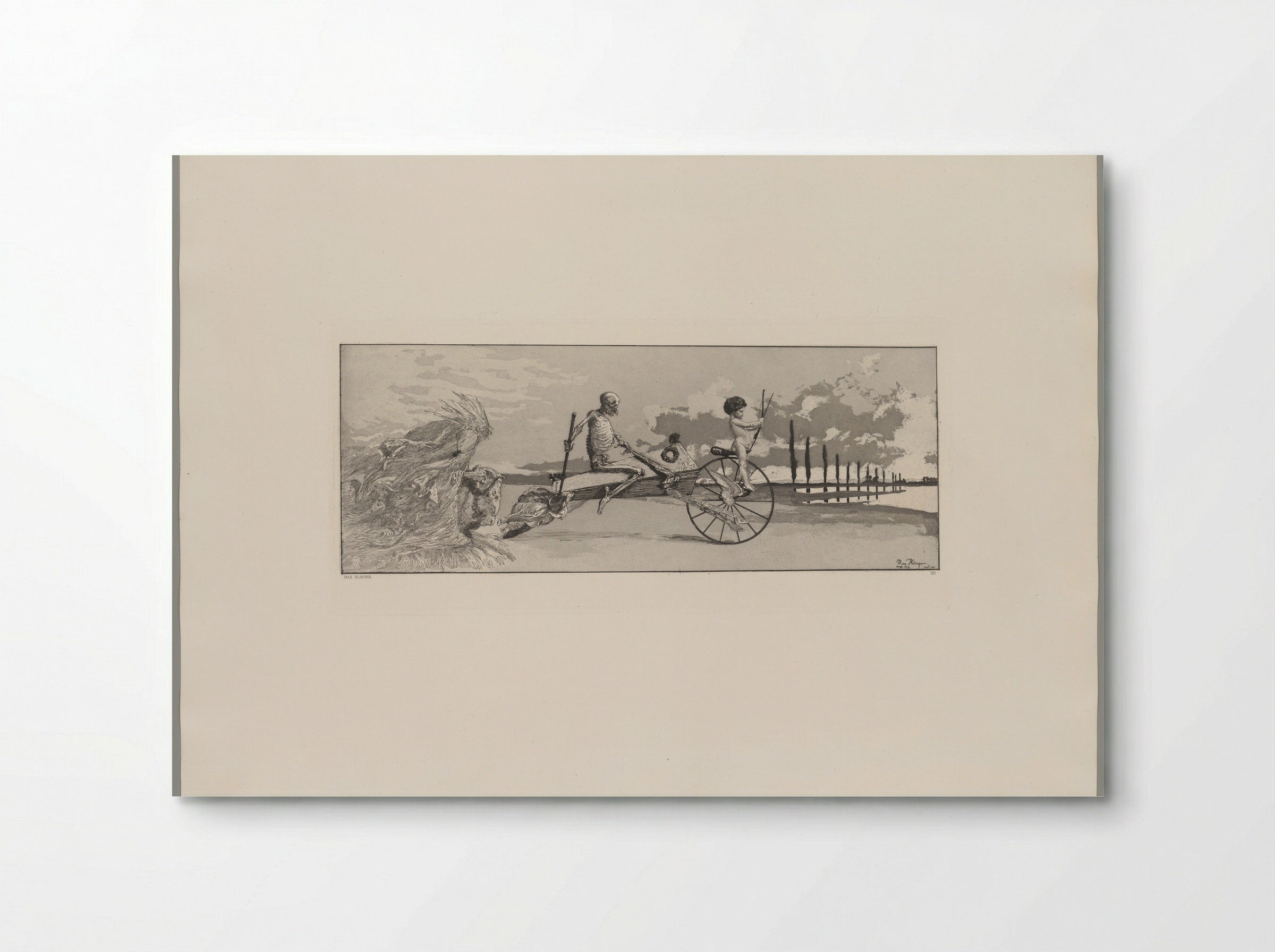 Cupid, Death, and the Afterlife - Max Klinger - Poster