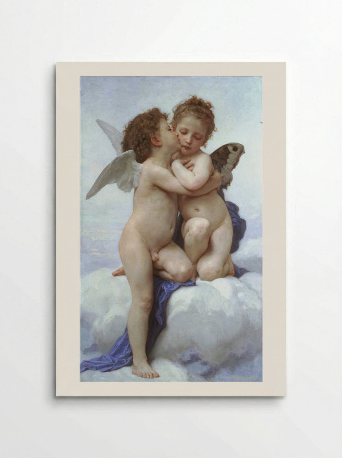 Cupid and Psyche - William-Adolphe Bouguereau - Poster