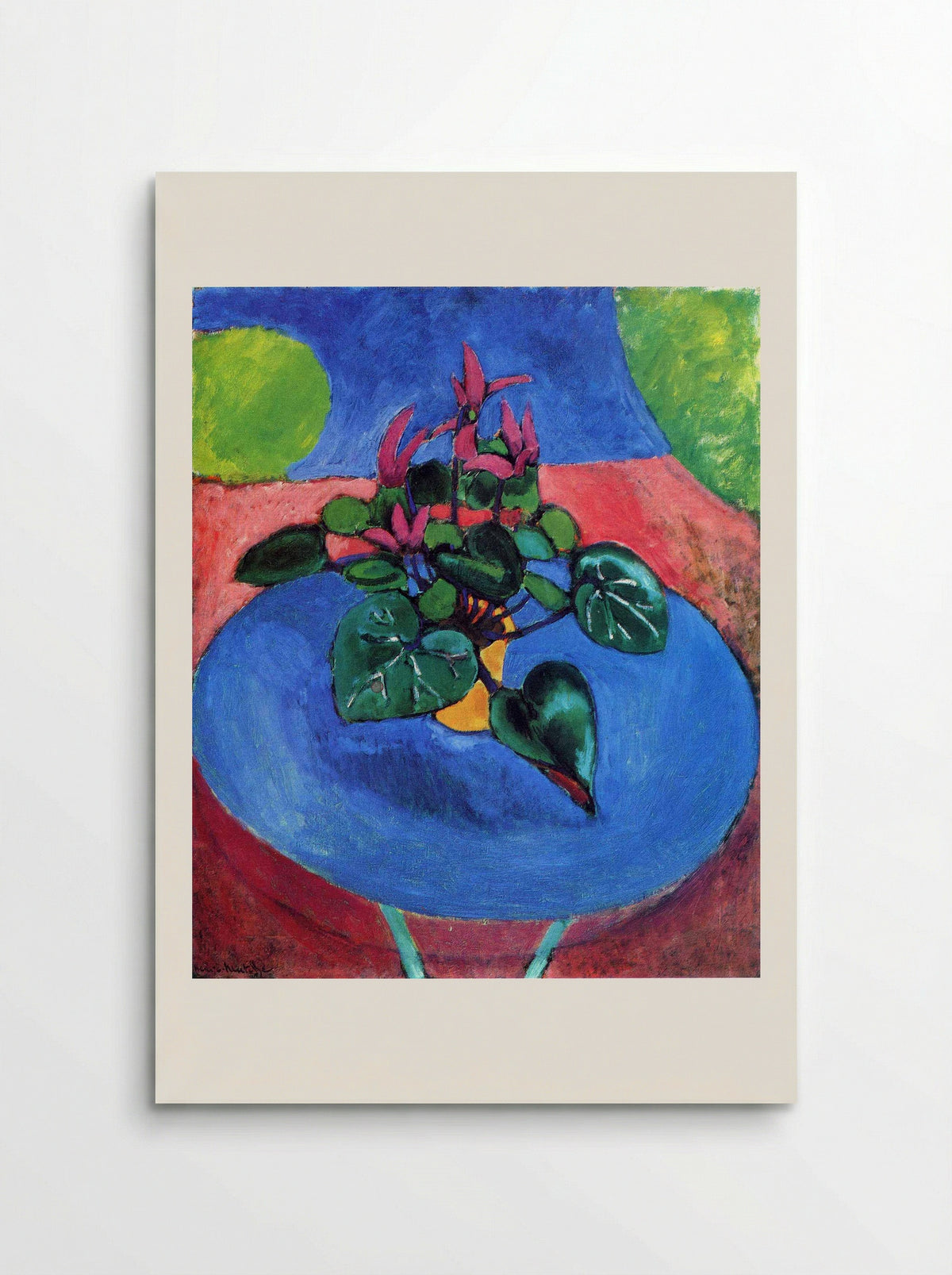 Cyclamen Pourpre - Henri Matisse - Poster