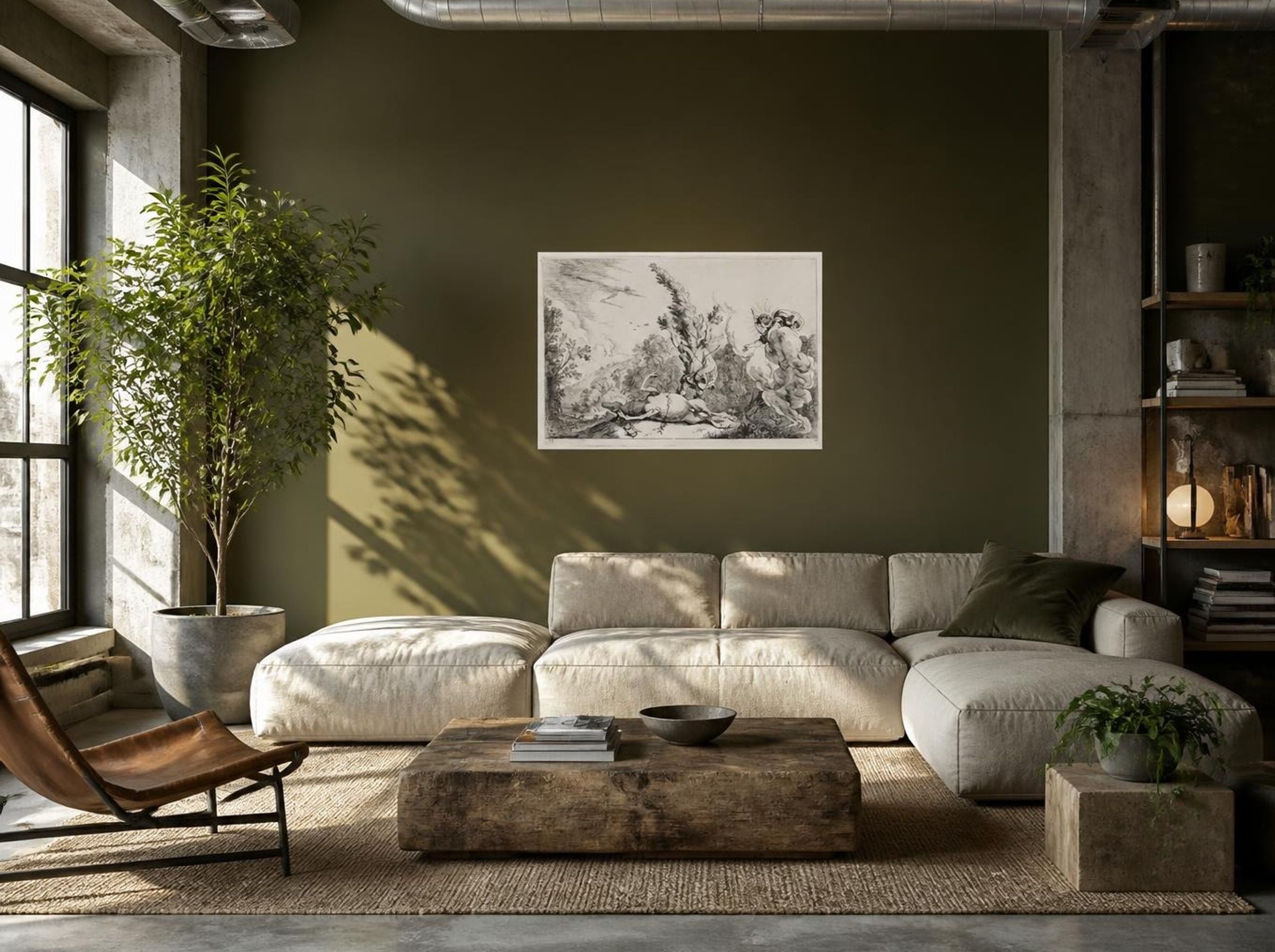 Cyparissus Is Transformed into a Cypress - Johann Wilhelm Baur - Lifestyle