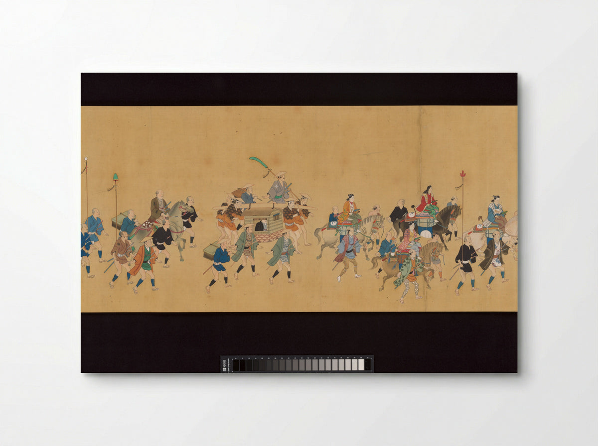 Daimyo Procession to Edo - Hishikawa School - Poster