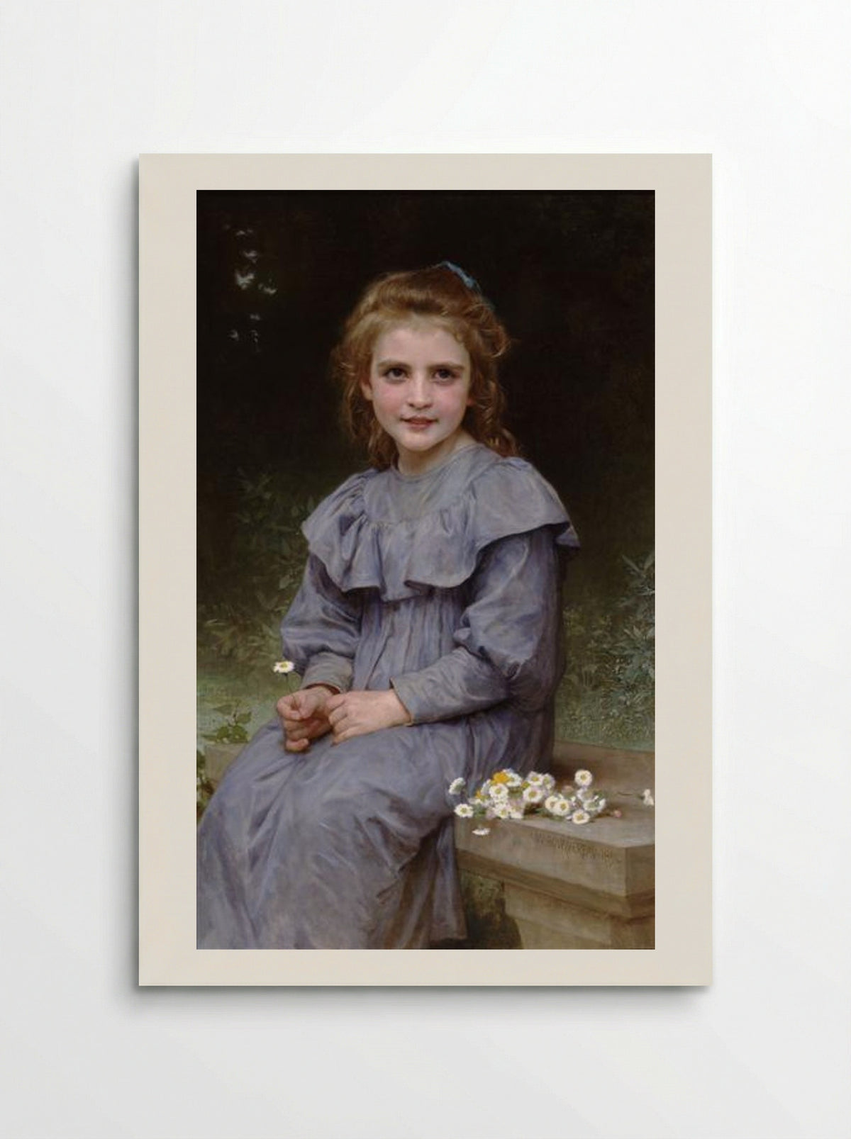 Daisies - William-Adolphe Bouguereau - Poster