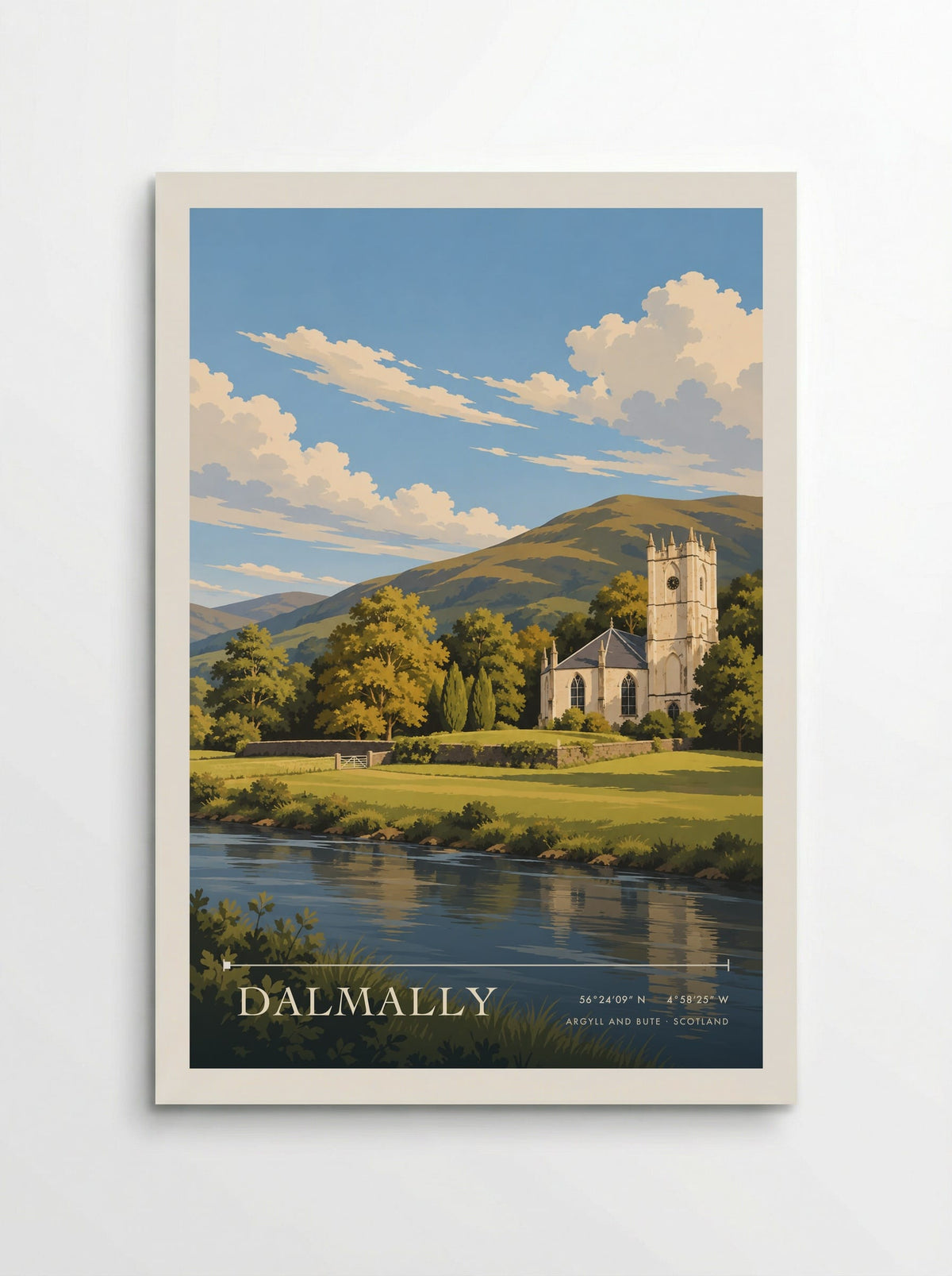 Dalmally, Argyll and Bute | Travel Poster - Poster