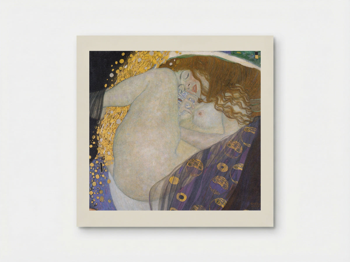 Danaë - Gustav Klimt - Poster