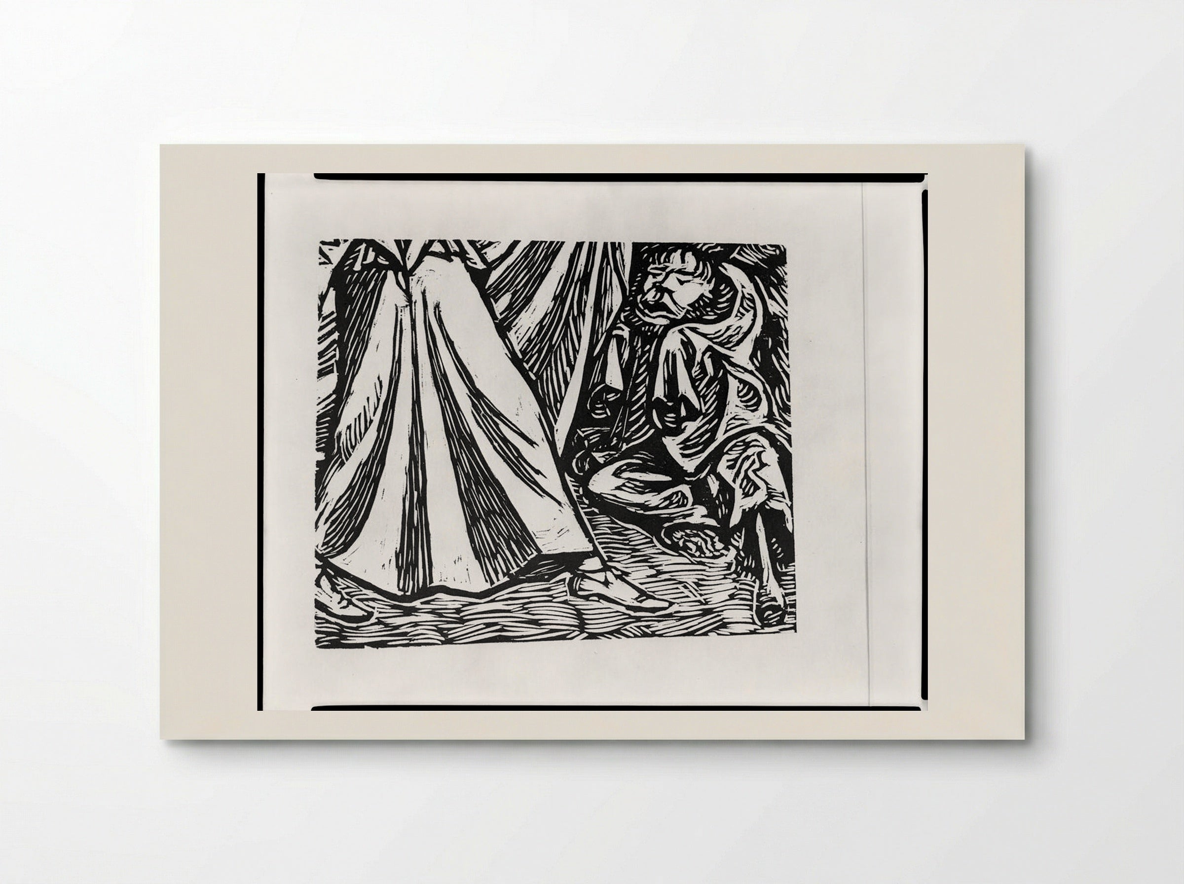 Dance of Death I, Fragment 2 - Ernst Barlach - Poster