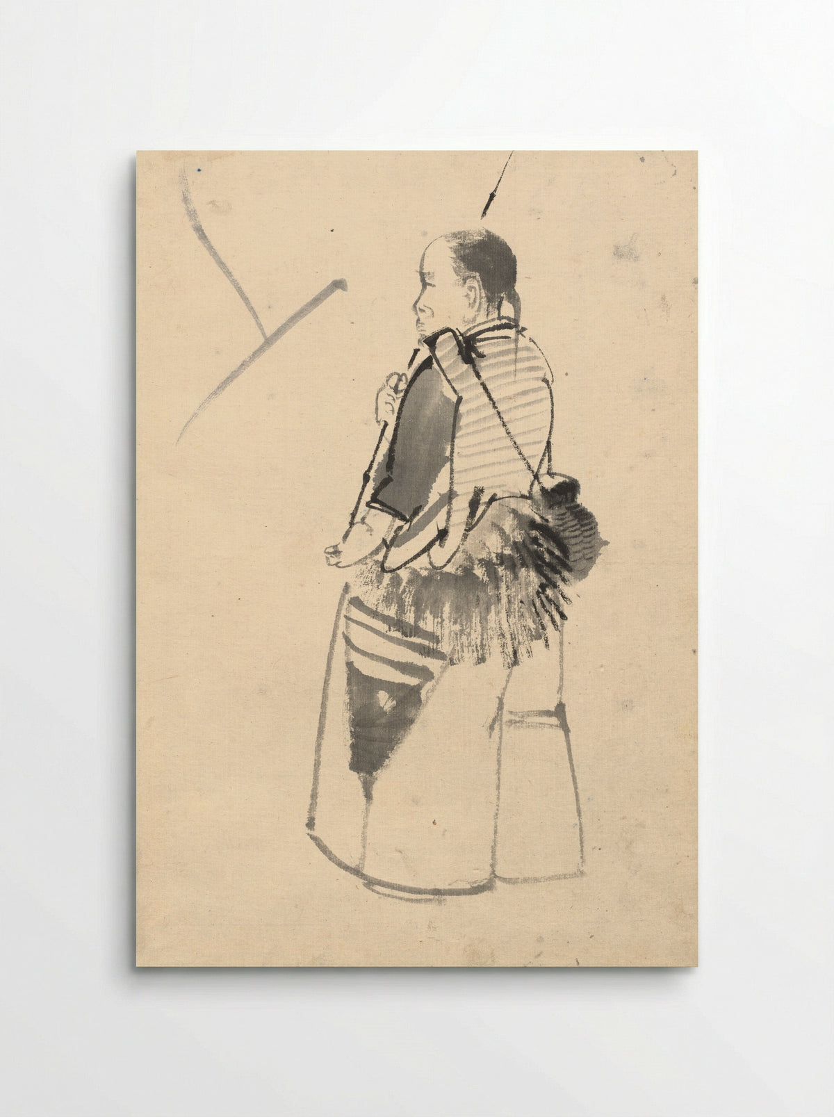 Dancer in a Fisherman's Costume - Kono Bairei - Poster
