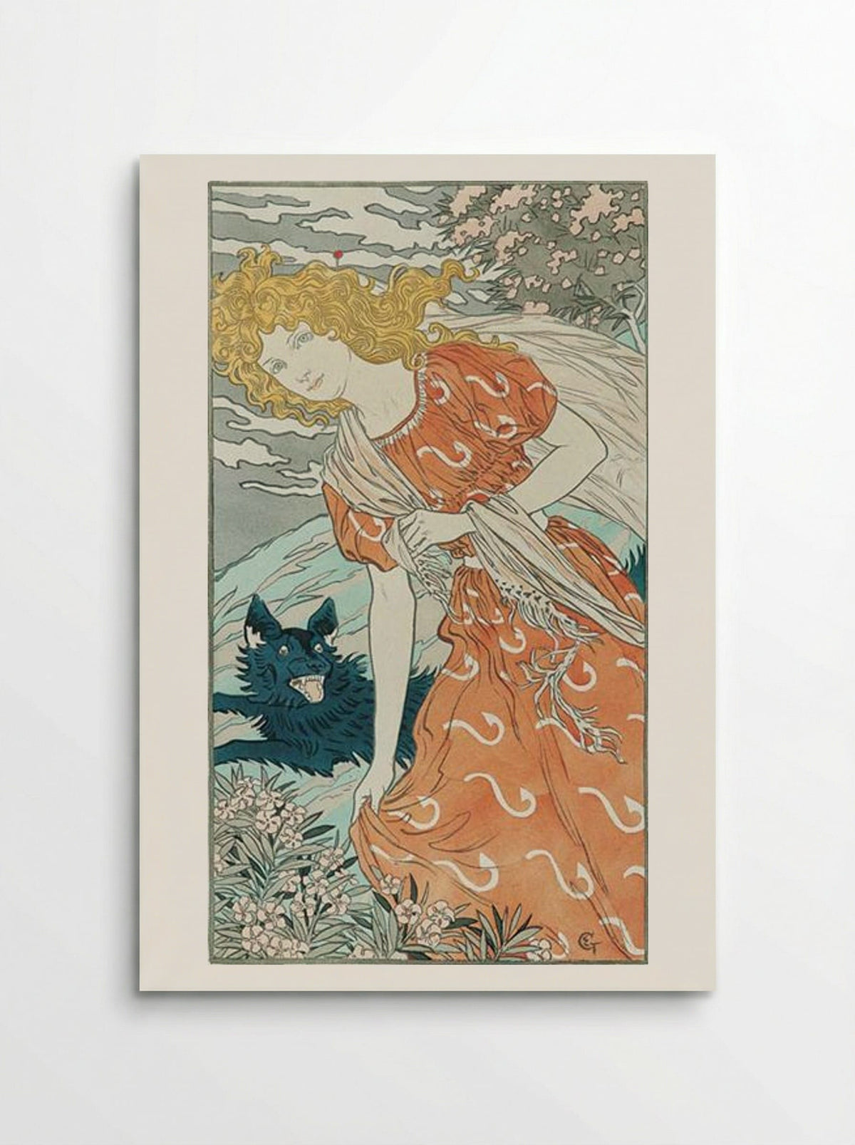 Danger - Eugène Grasset - Poster