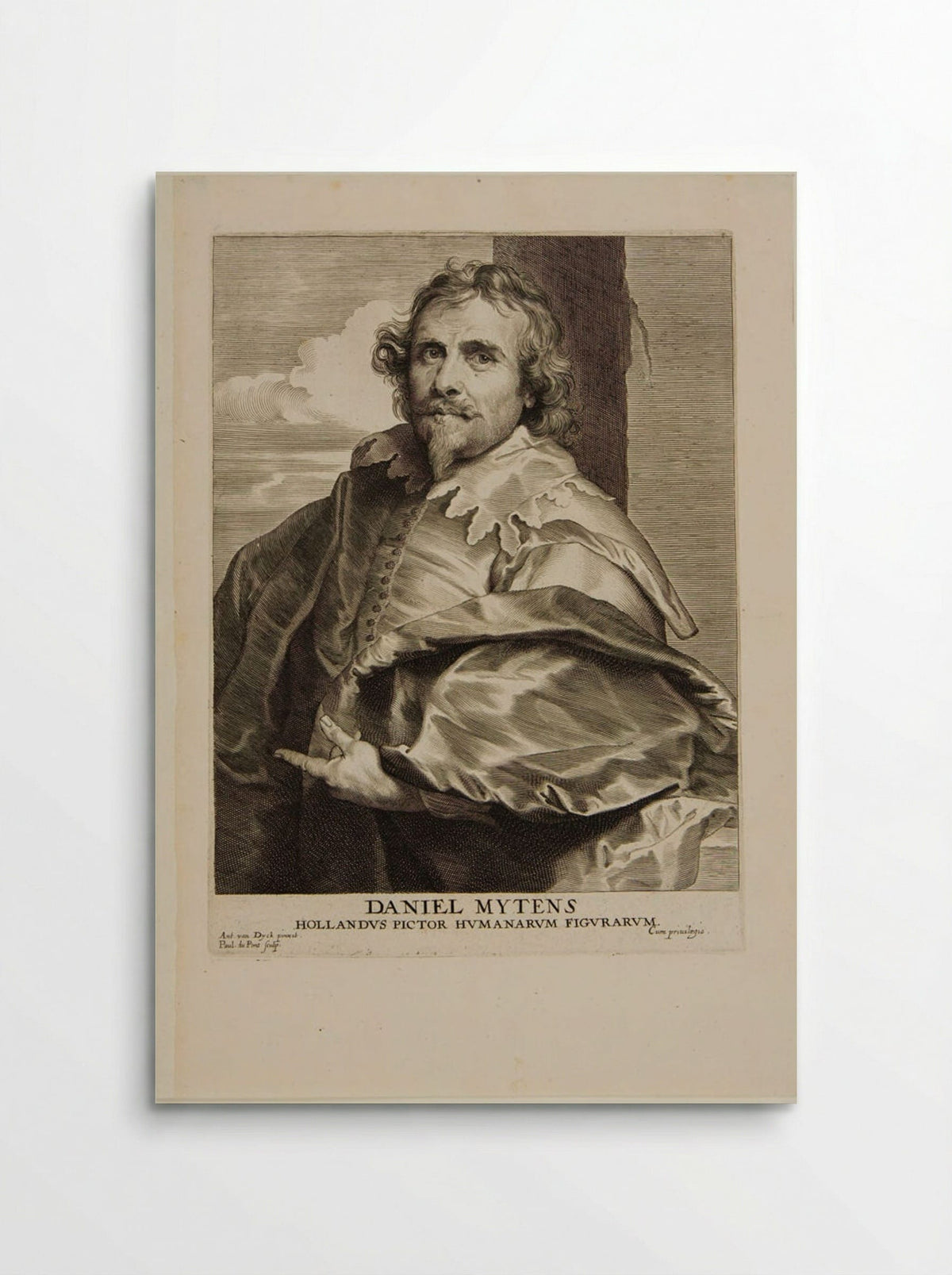 Daniel Mytens, the Elder - Paulus Pontius - Poster
