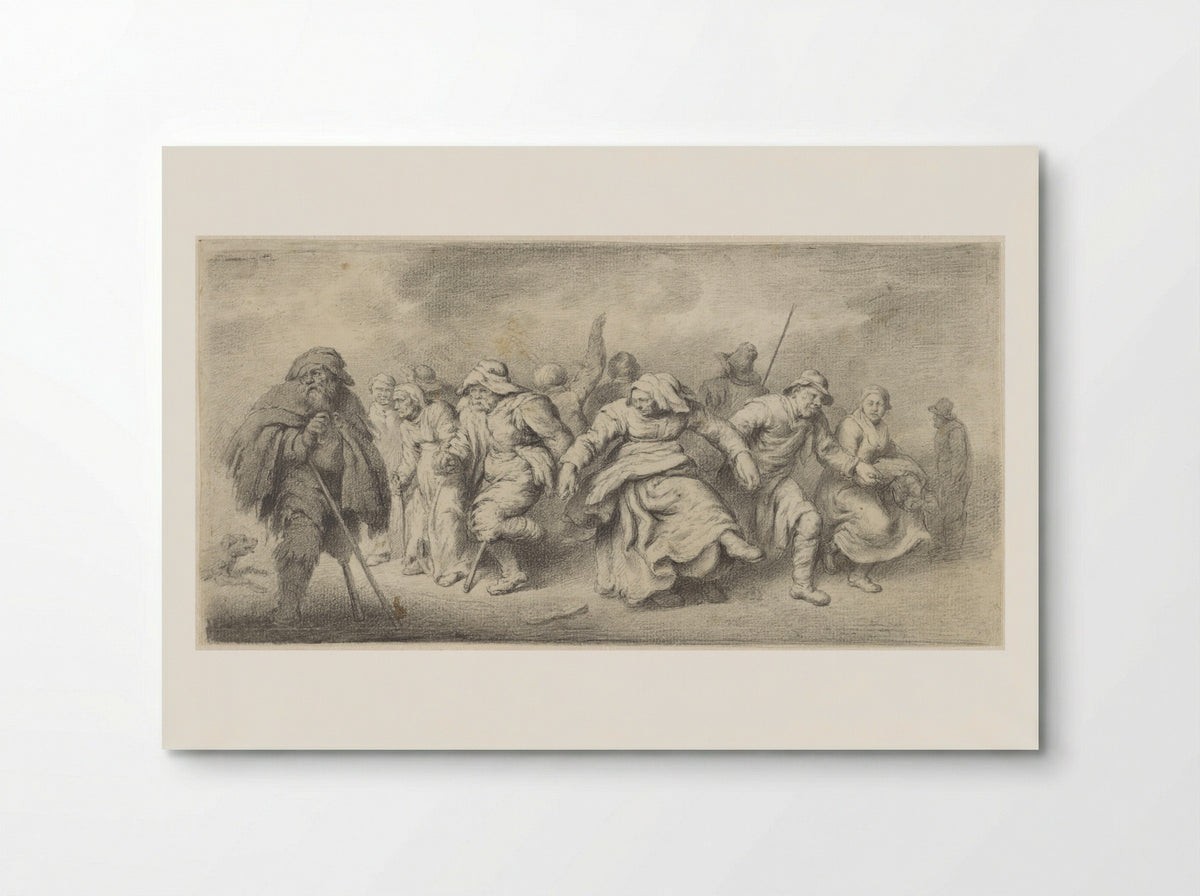 Dansende bedelaars (Dancing Beggars) - Woutherus Mol - Poster
